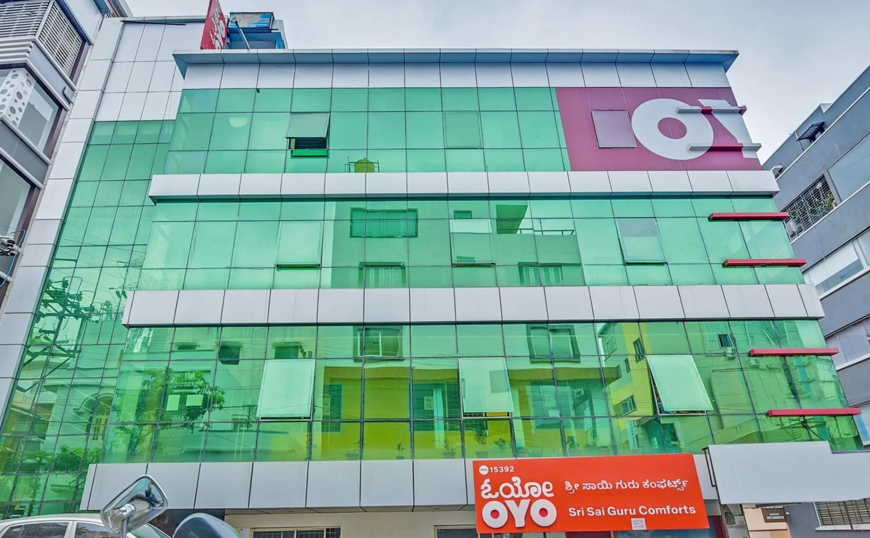 Facade/entrance in Hotel O Sri Sai Guru Comforts