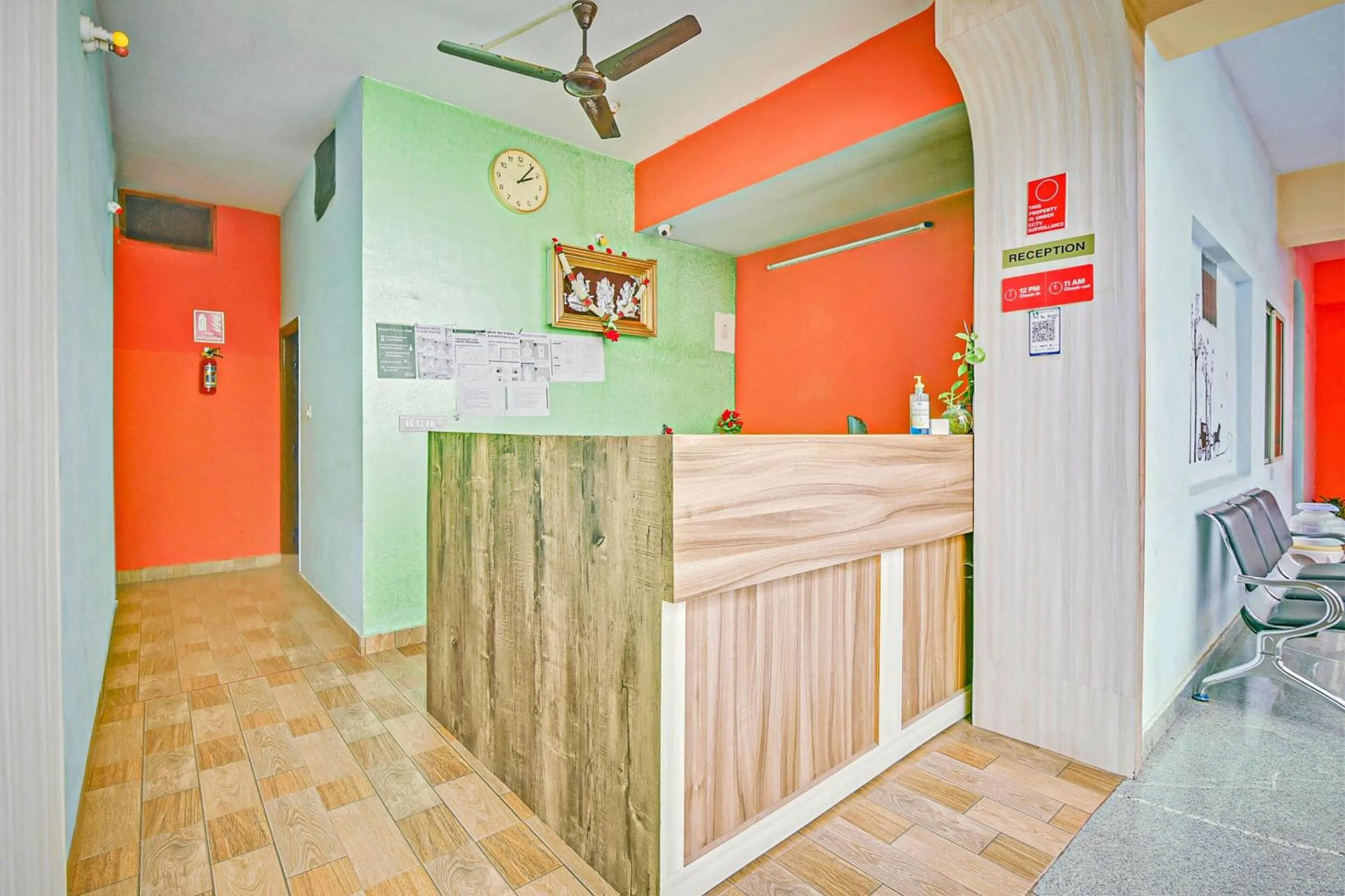Lobby or reception in Hotel O Sri Sai Guru Comforts