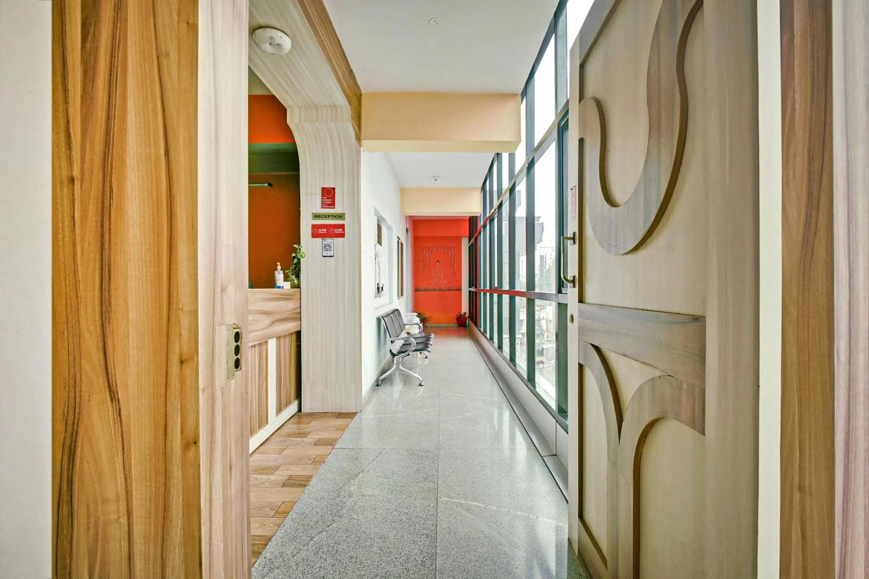 Lobby or reception in Hotel O Sri Sai Guru Comforts