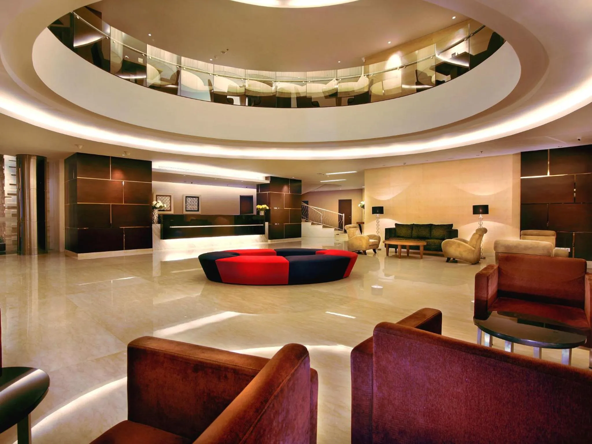 Lobby or reception in Aston Makassar Hotel & Convention Center