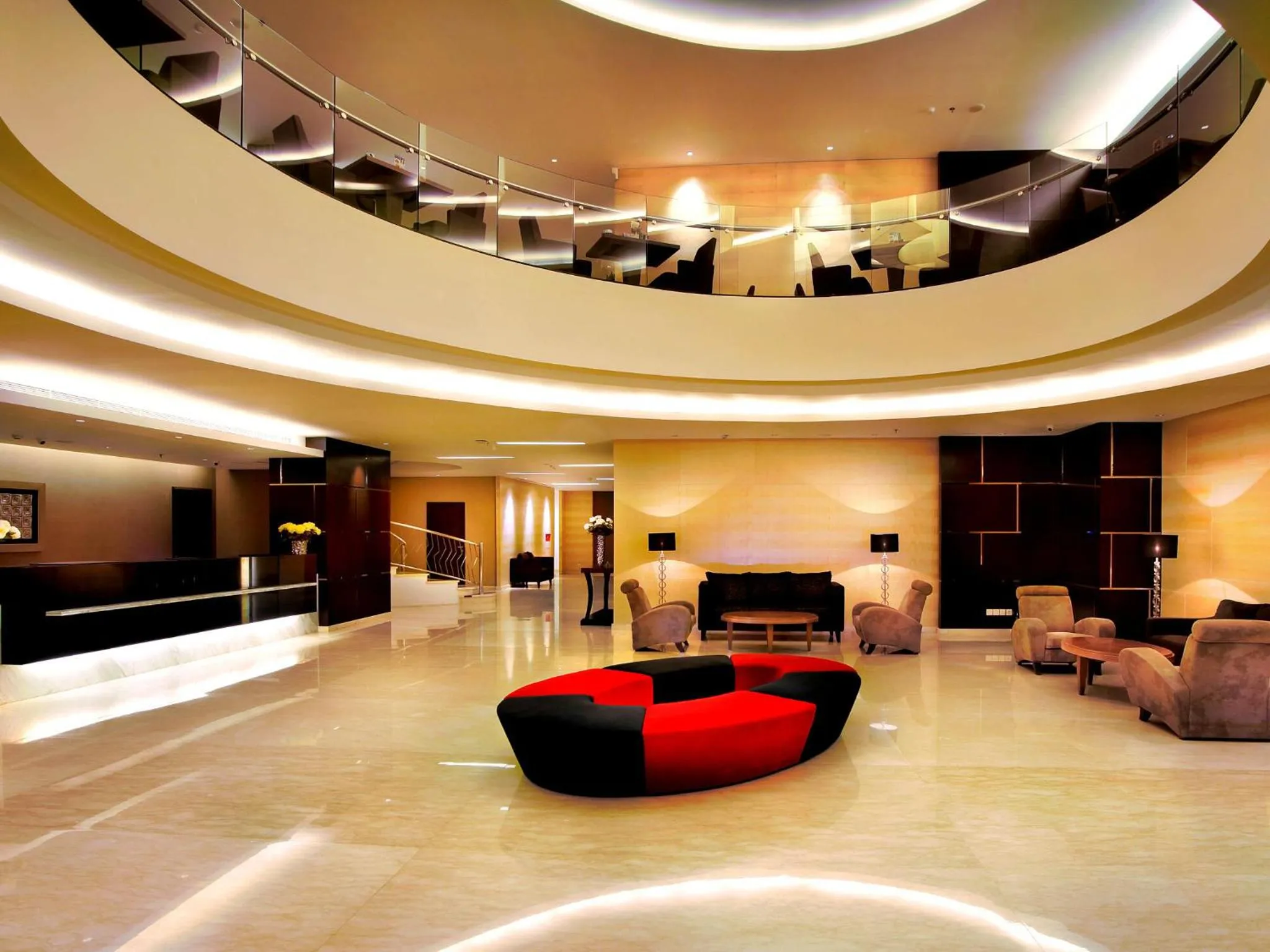 Lobby or reception in Aston Makassar Hotel & Convention Center