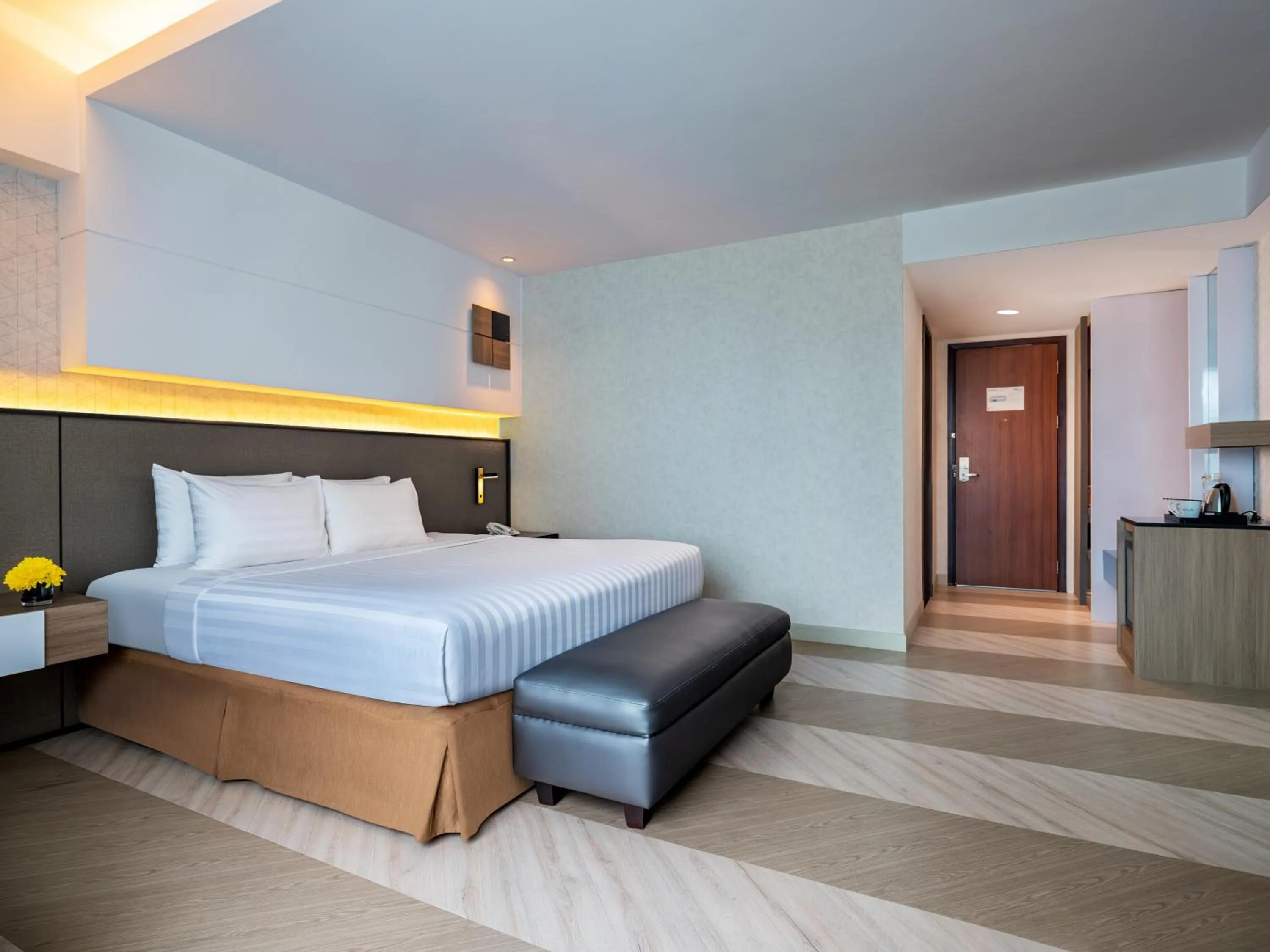 Bed in Aston Makassar Hotel & Convention Center