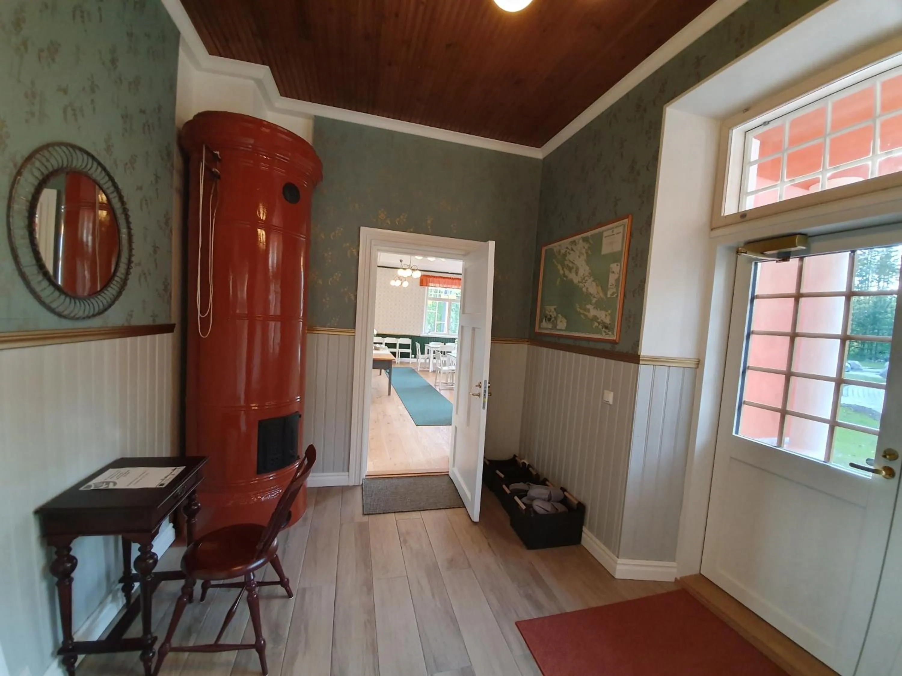 Decorative detail in B&B Taipaleenniemi