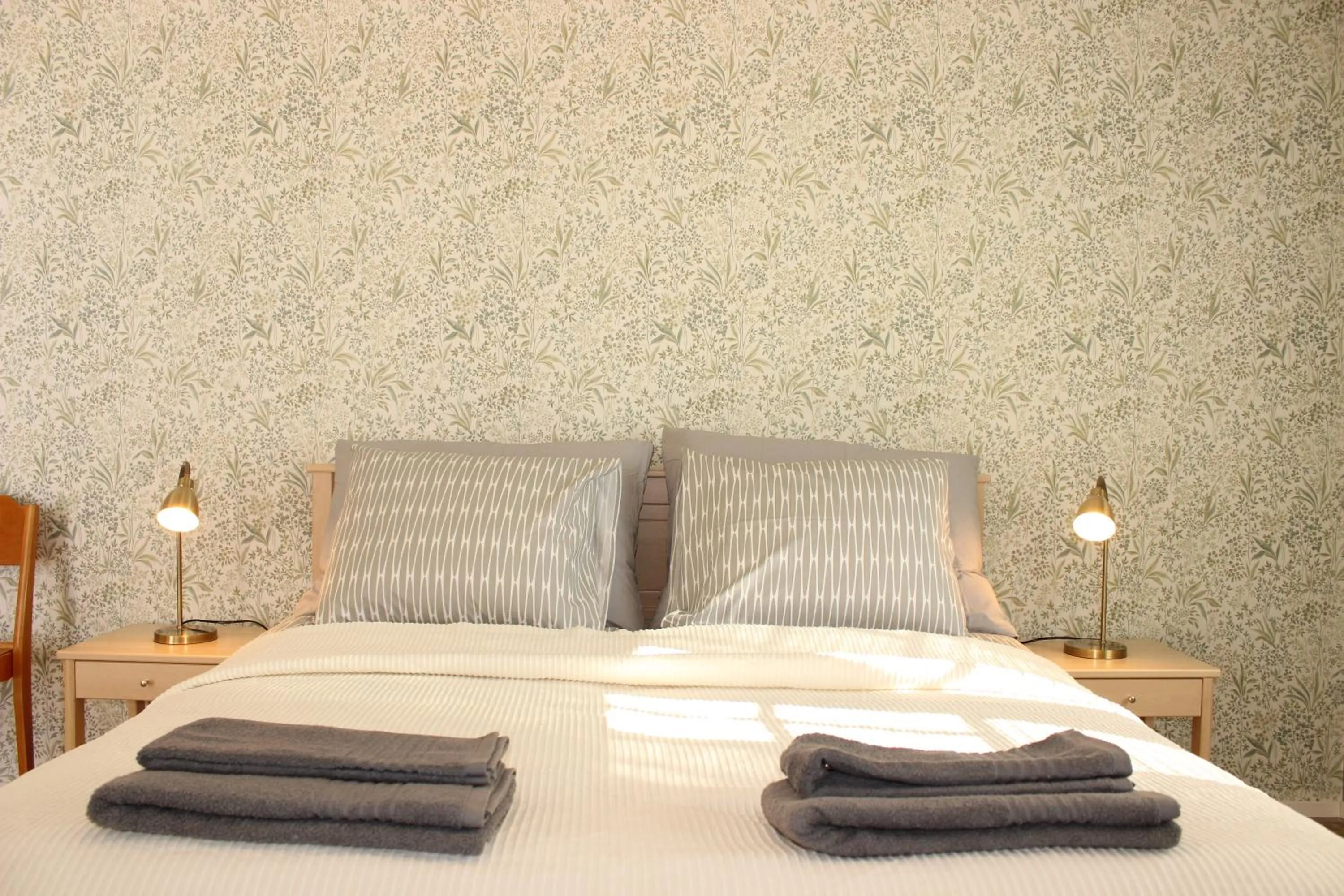 Bed in B&B Taipaleenniemi