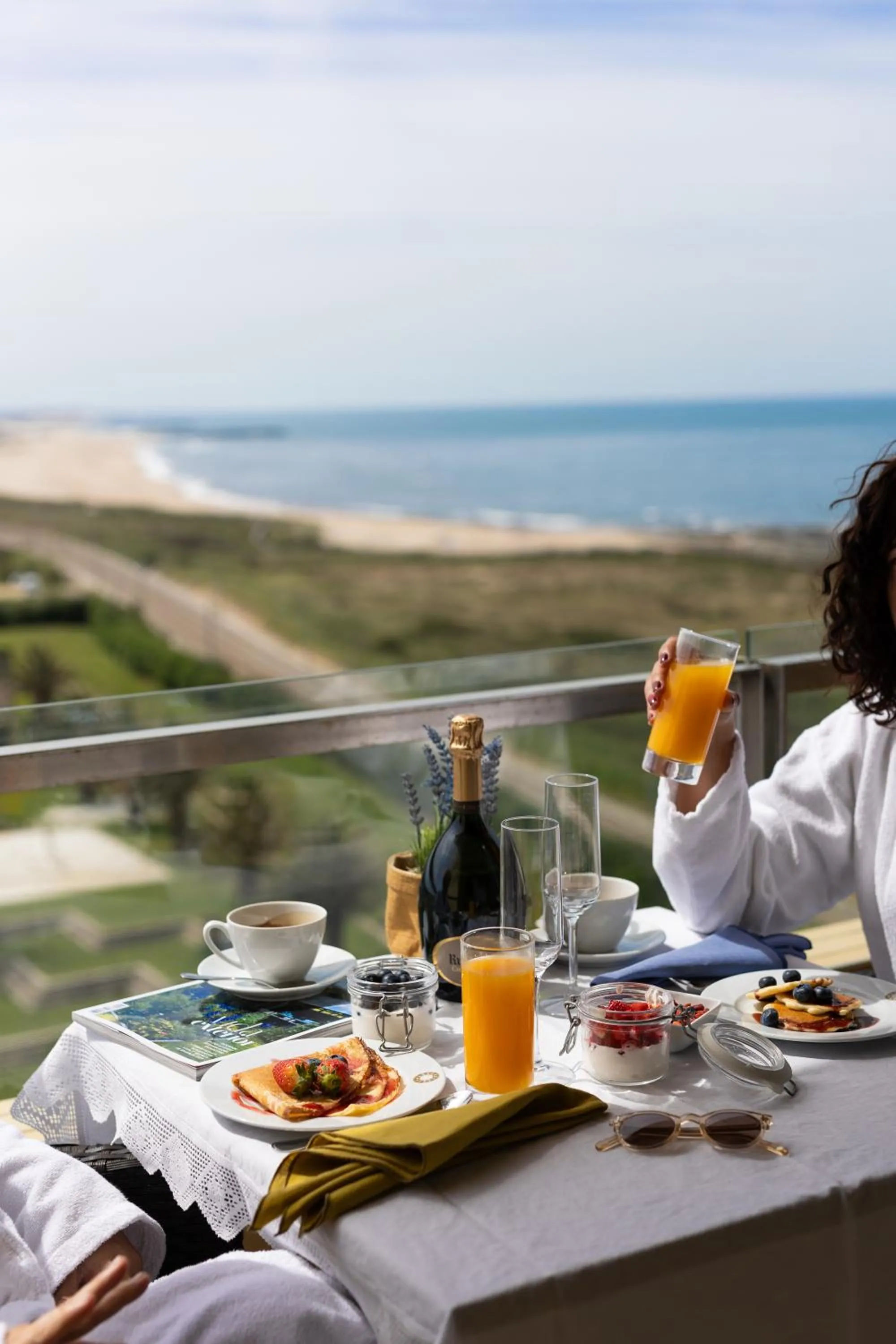 Balcony/Terrace in Hotel Solverde Spa and Wellness Center