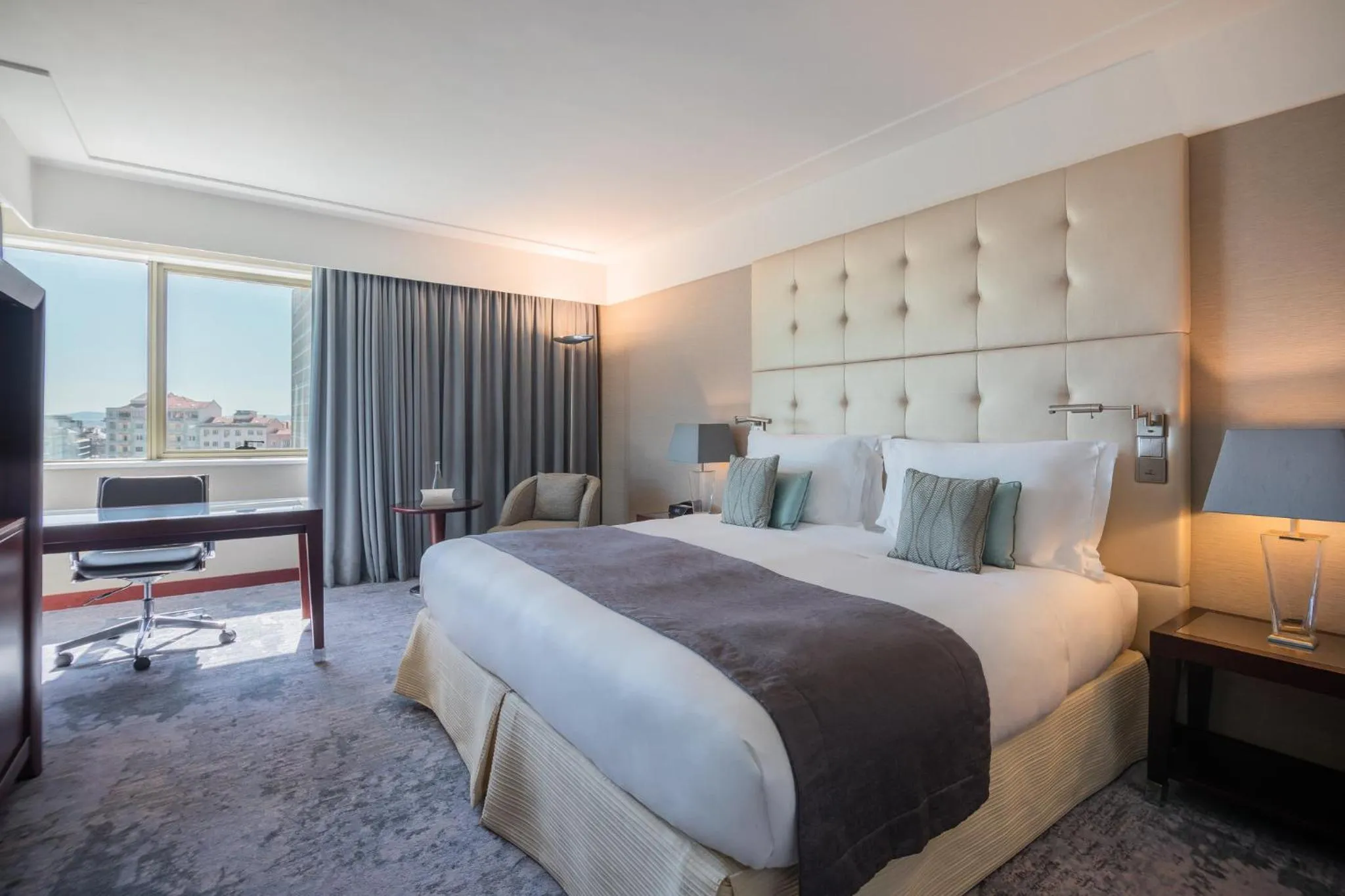 Photo of the whole room, Bed in InterContinental Lisbon by IHG