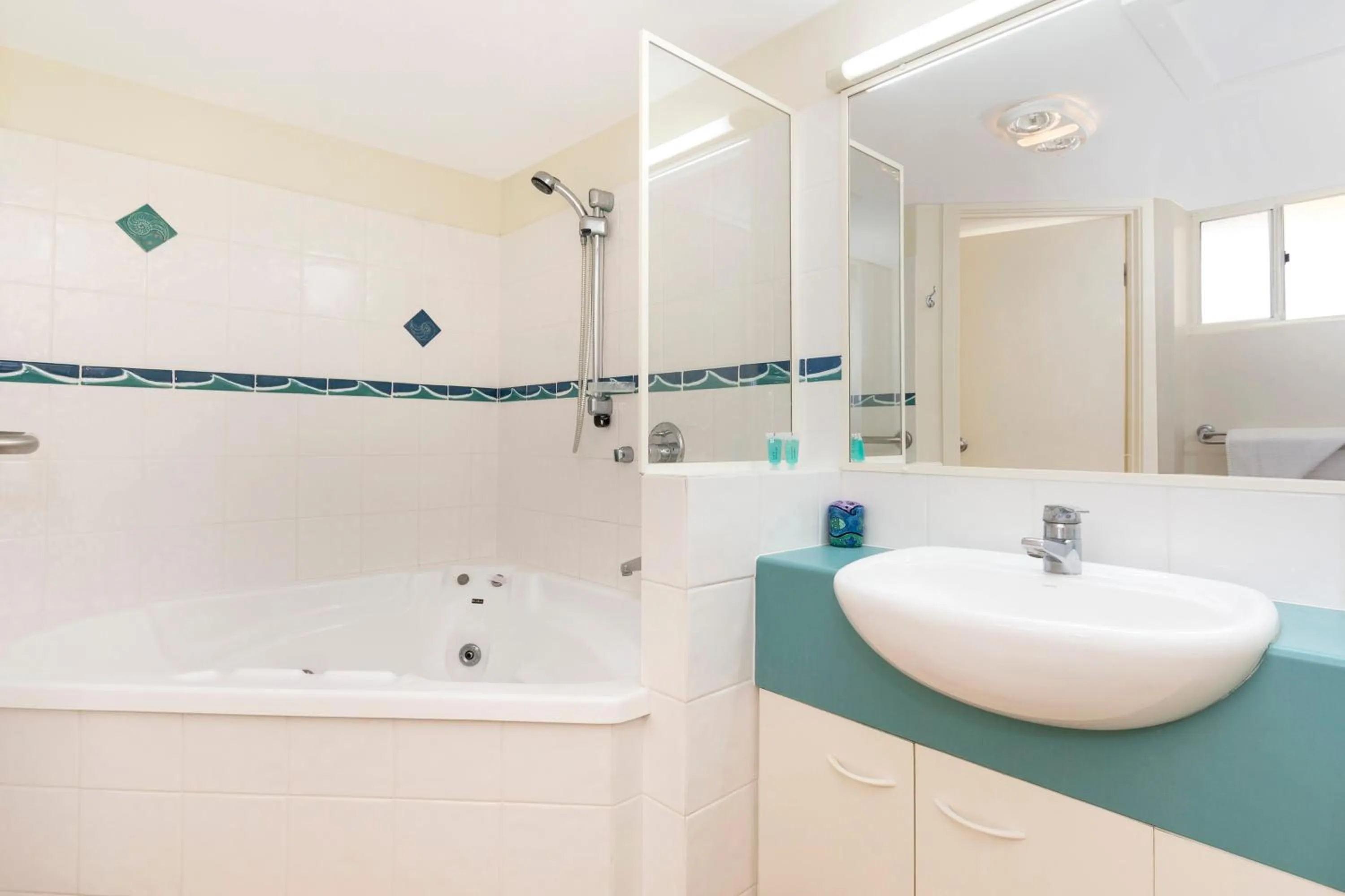 Bathroom in Riviere on Golden Beach