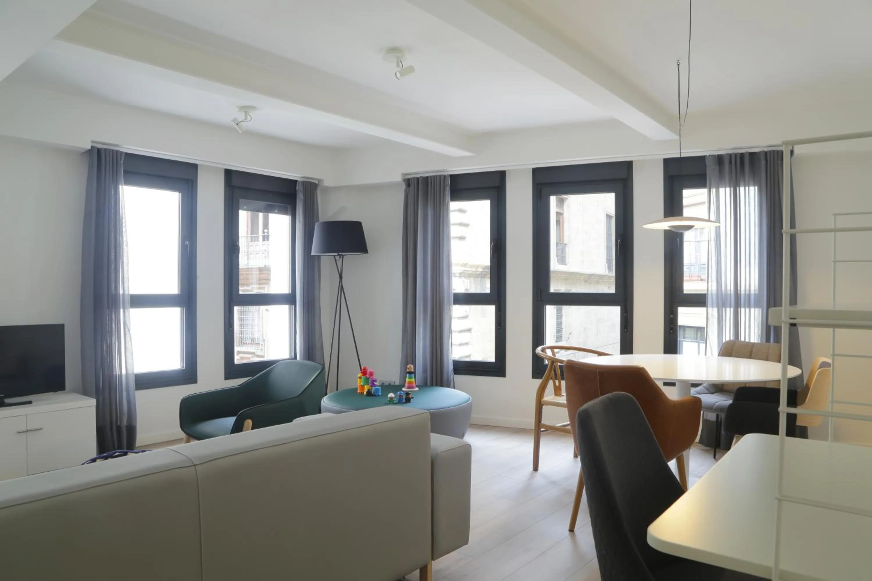 Living room in Viviendas Oviedo Catedral