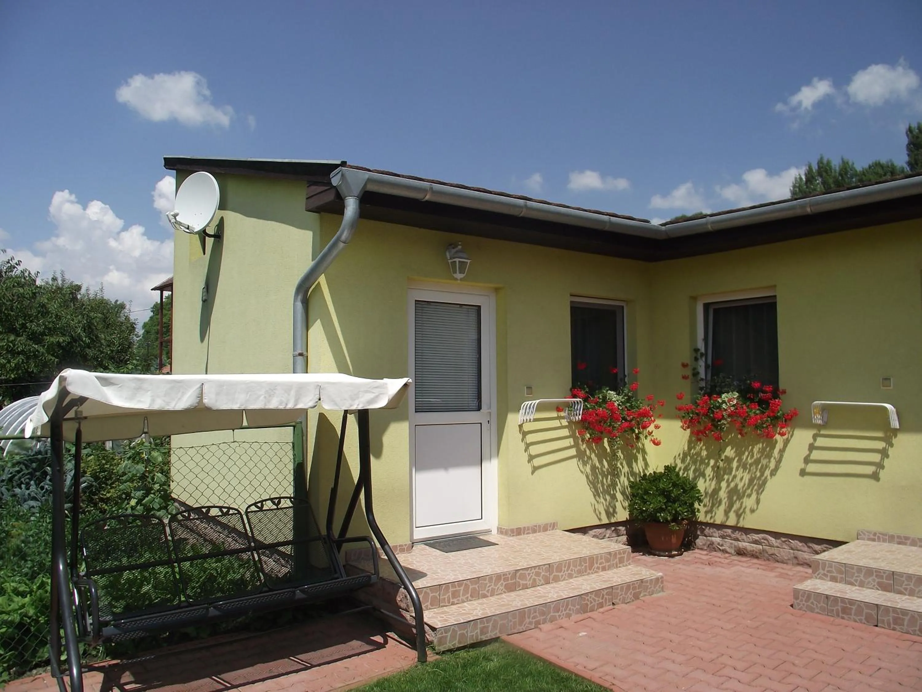 Patio in Apartman Kaszás Garden