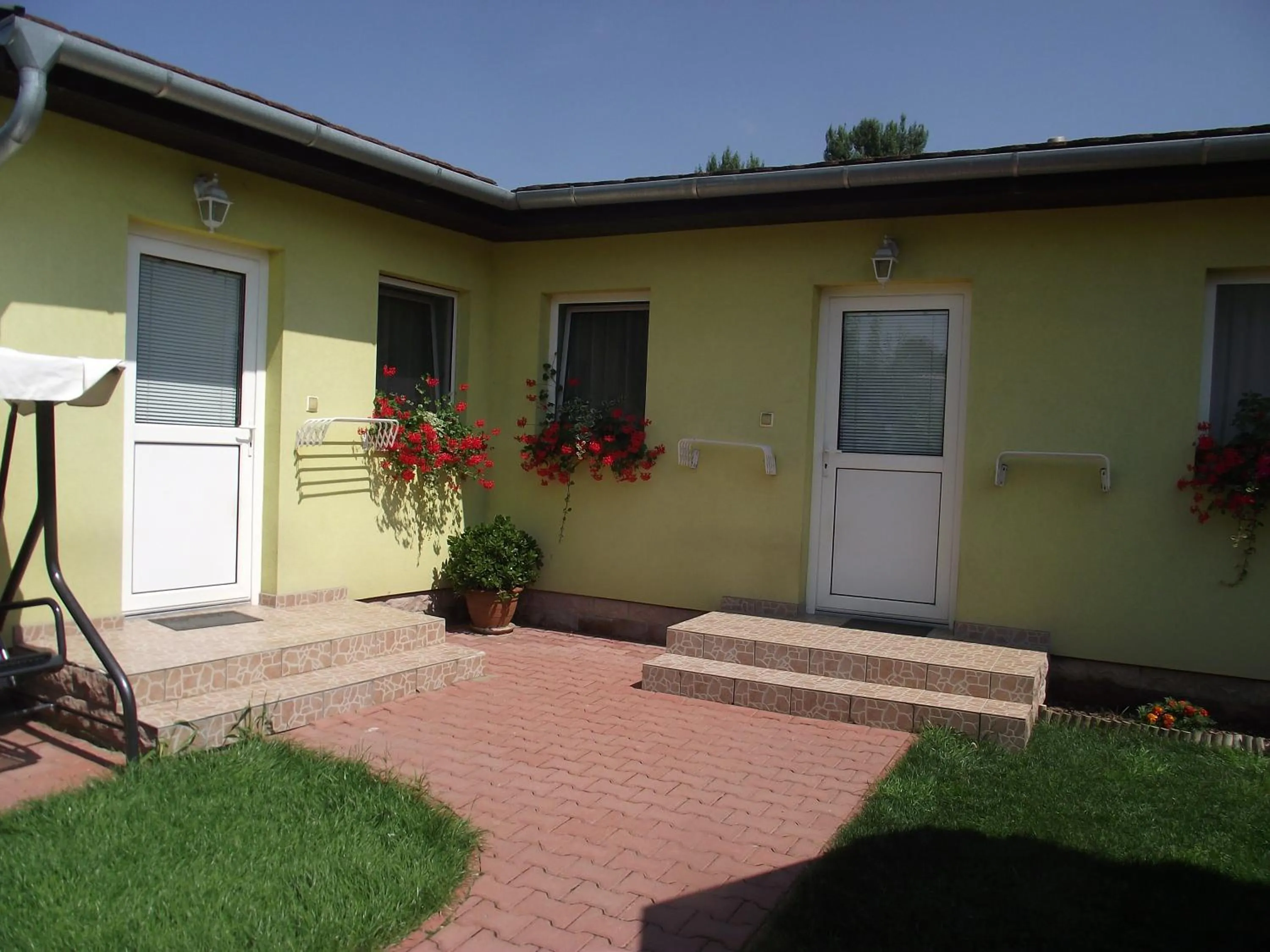 Patio in Apartman Kaszás Garden
