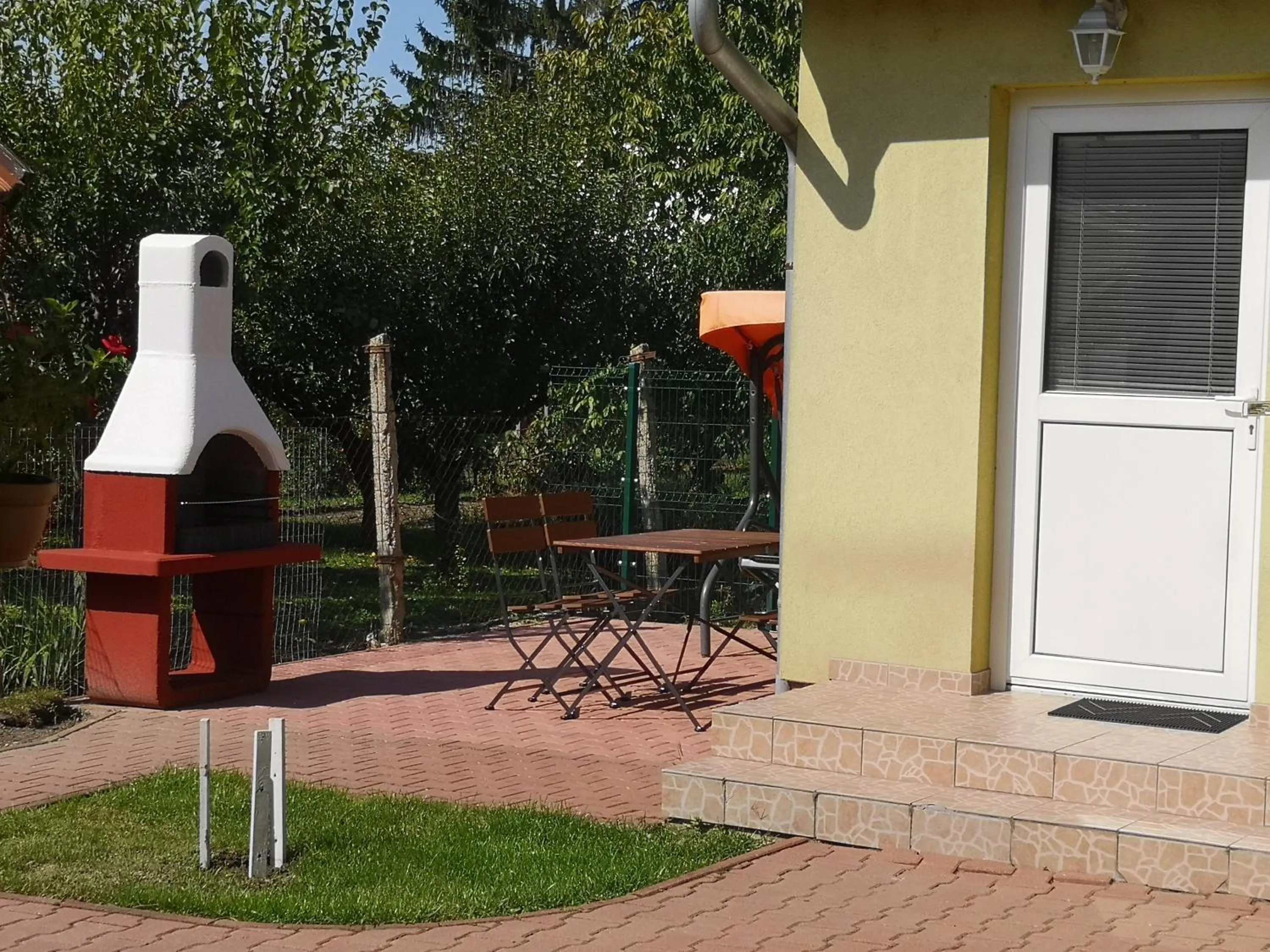 Patio in Apartman Kaszás Garden