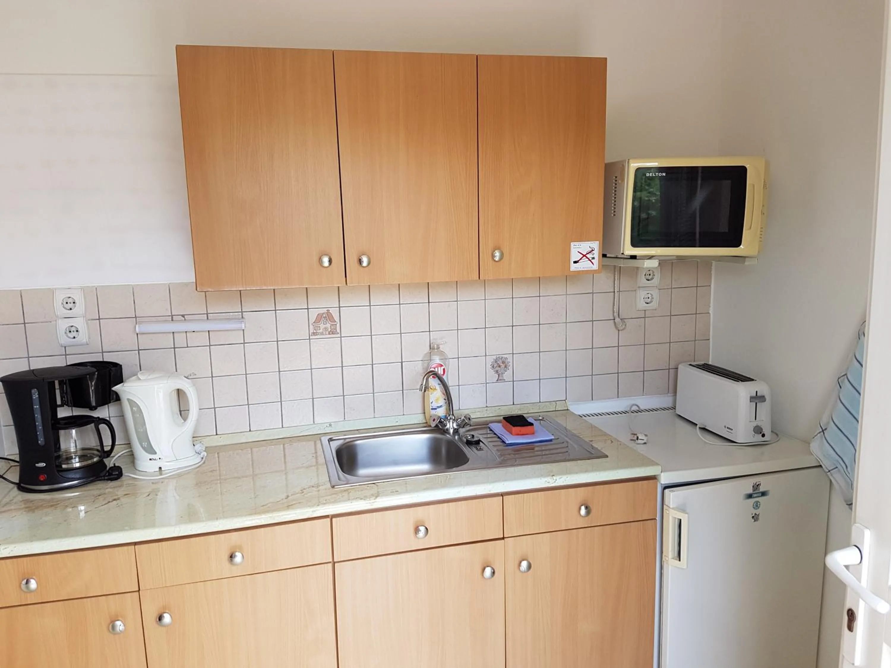 Coffee/tea facilities in Apartman Kaszás Garden