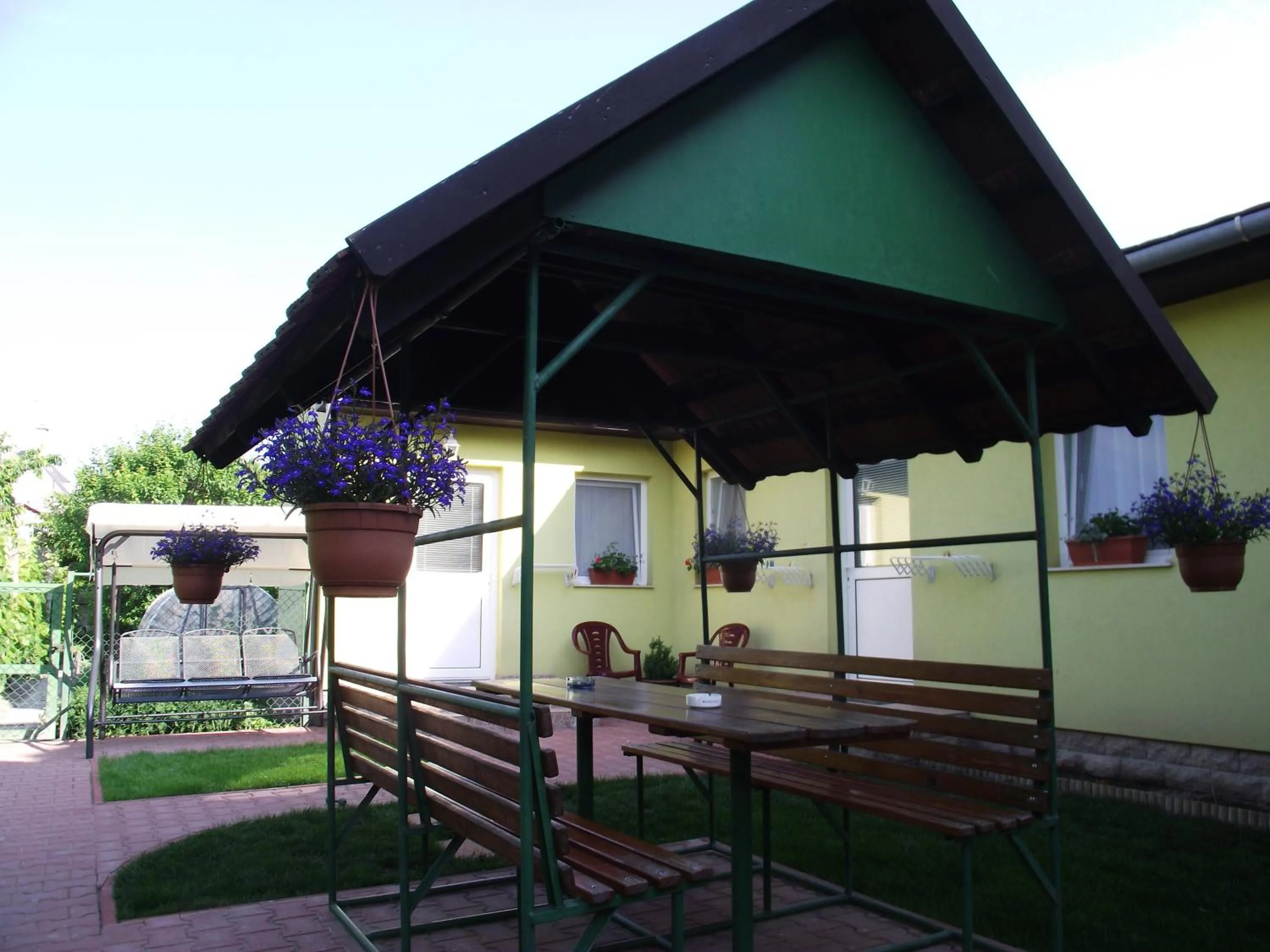 Garden view in Apartman Kaszás Garden