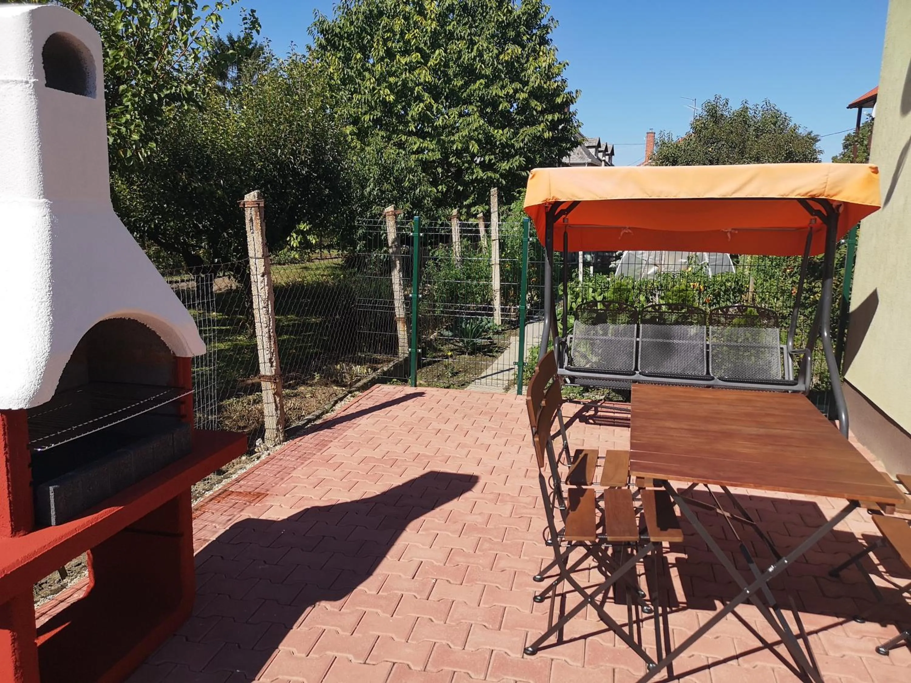 Patio in Apartman Kaszás Garden