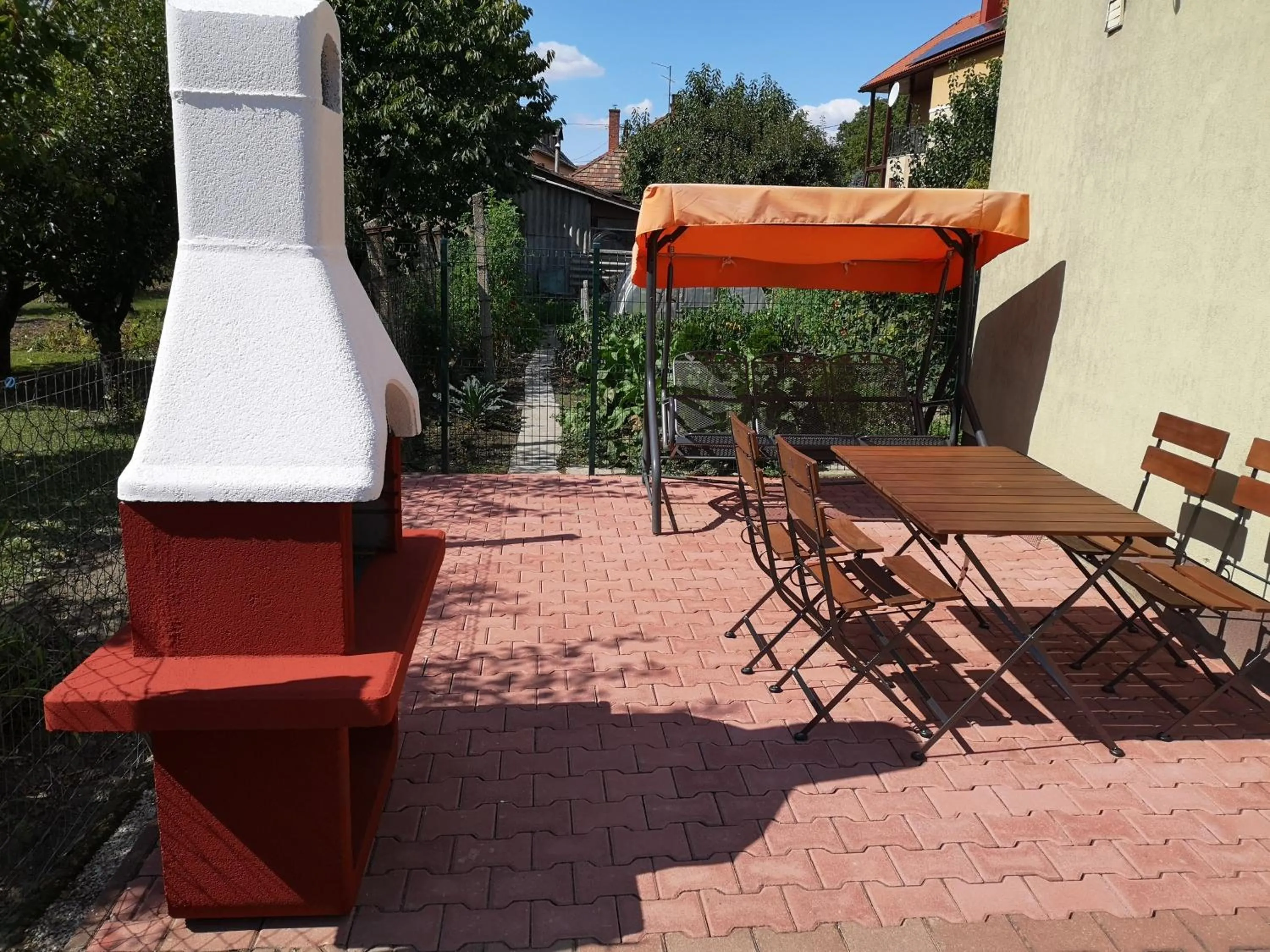 Patio in Apartman Kaszás Garden