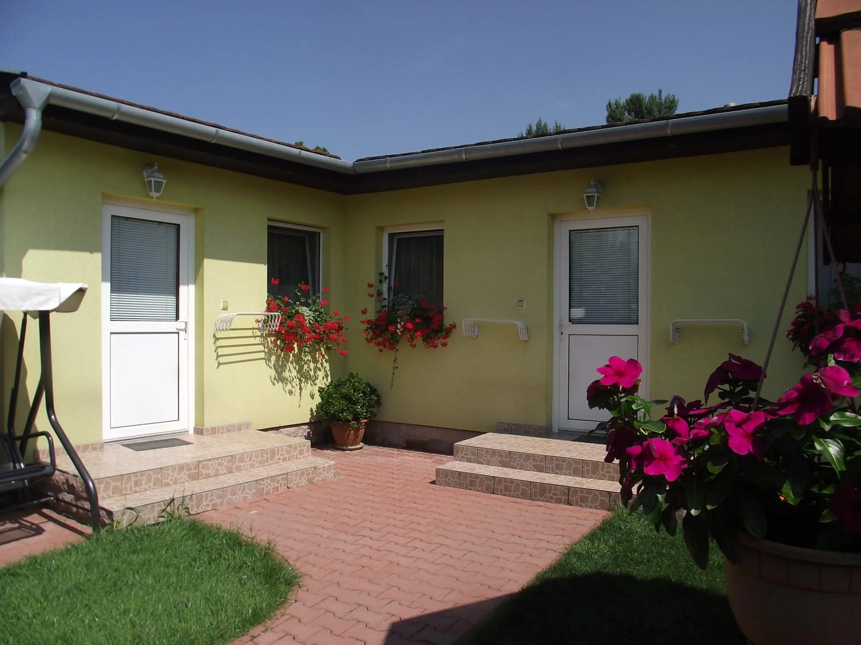 Patio in Apartman Kaszás Garden