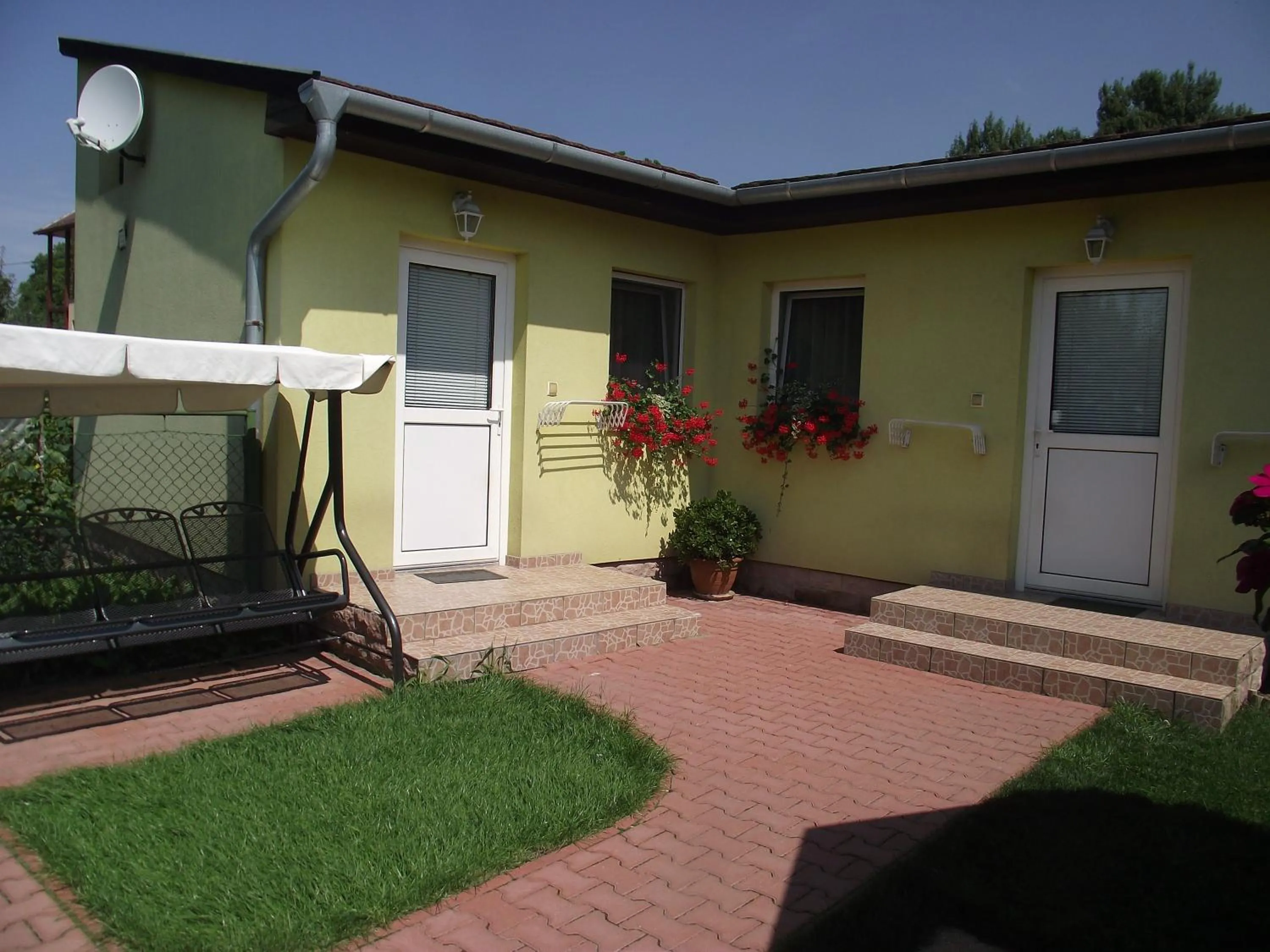 Patio in Apartman Kaszás Garden