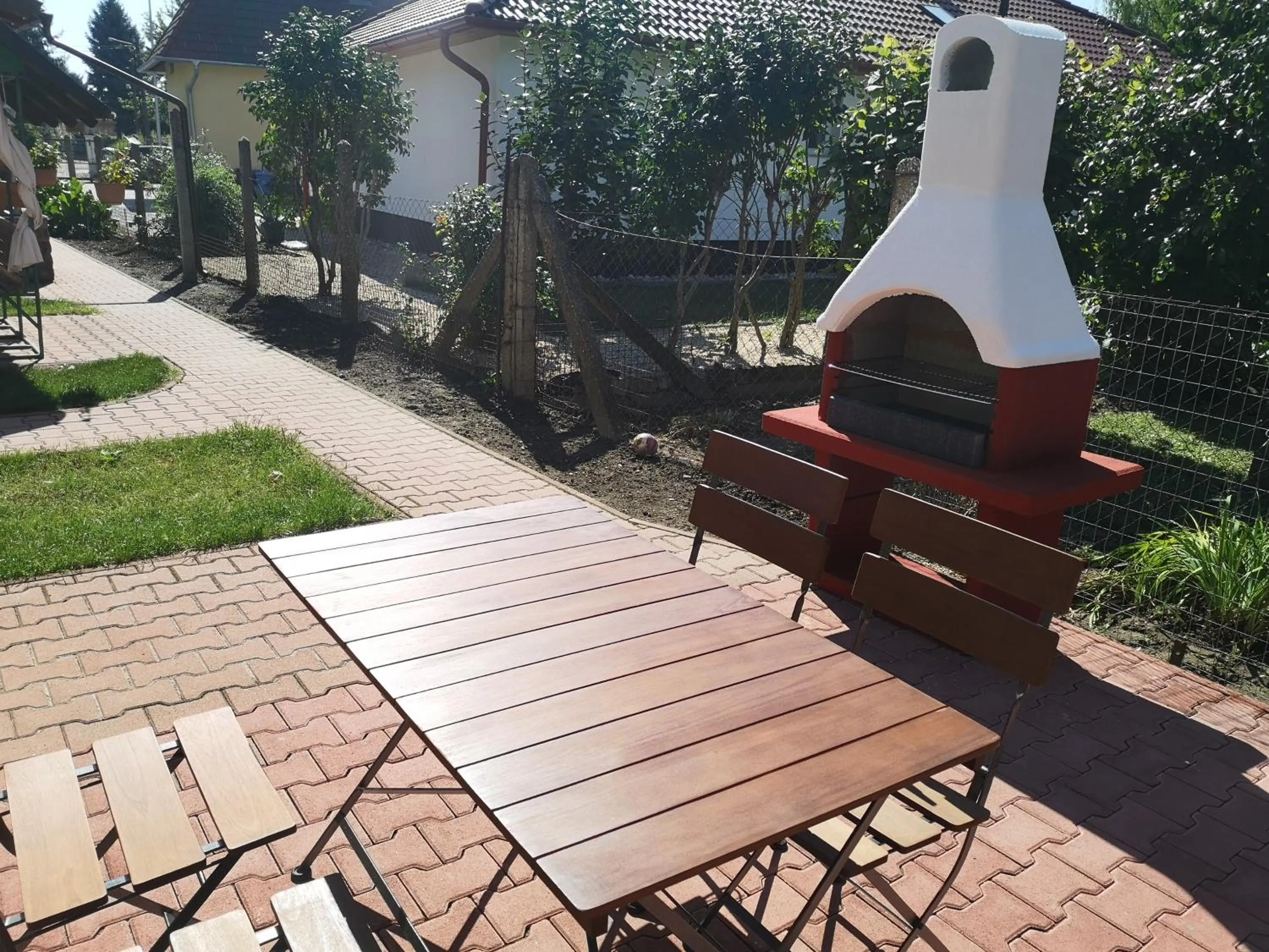 Patio in Apartman Kaszás Garden
