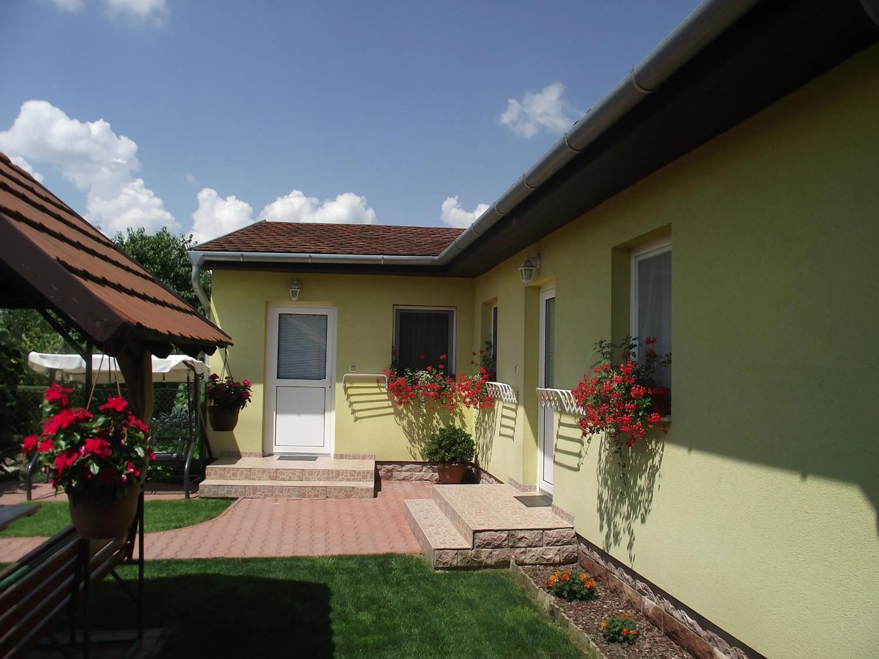 Patio in Apartman Kaszás Garden