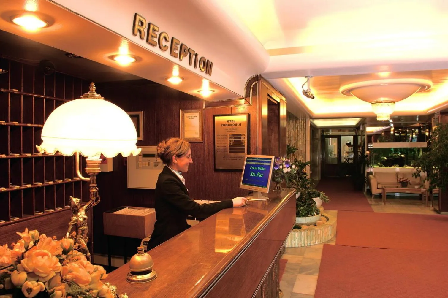 Lobby or reception in Yumukoglu Hotel