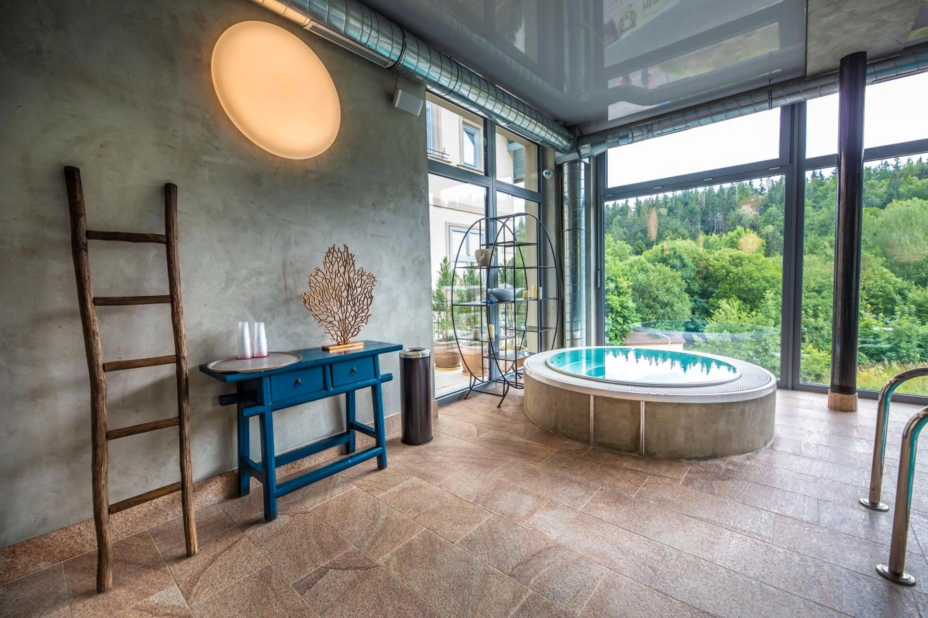 Hot Tub in Residence Vyhlídka