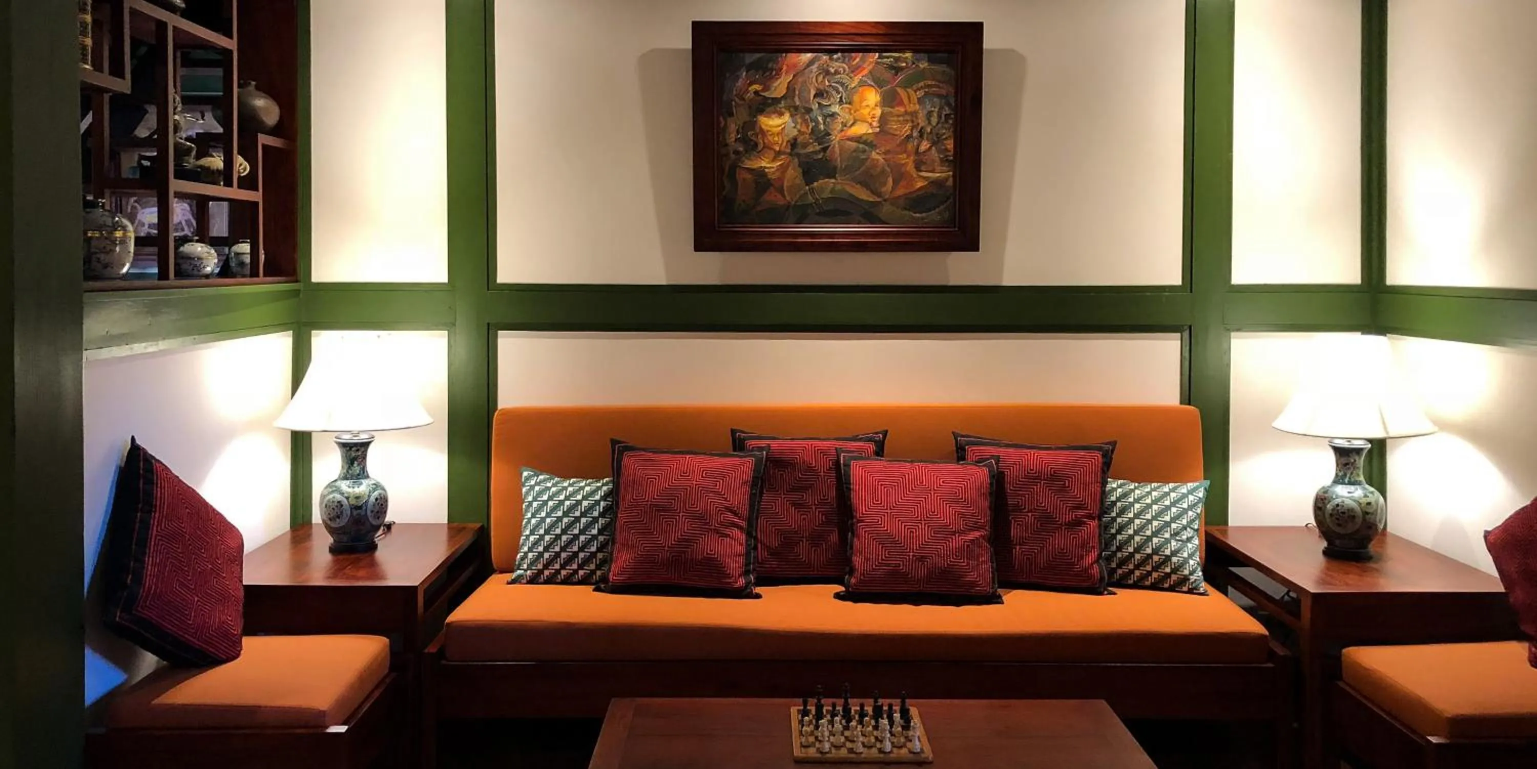 Living room in Villa Maydou Boutique Hotel