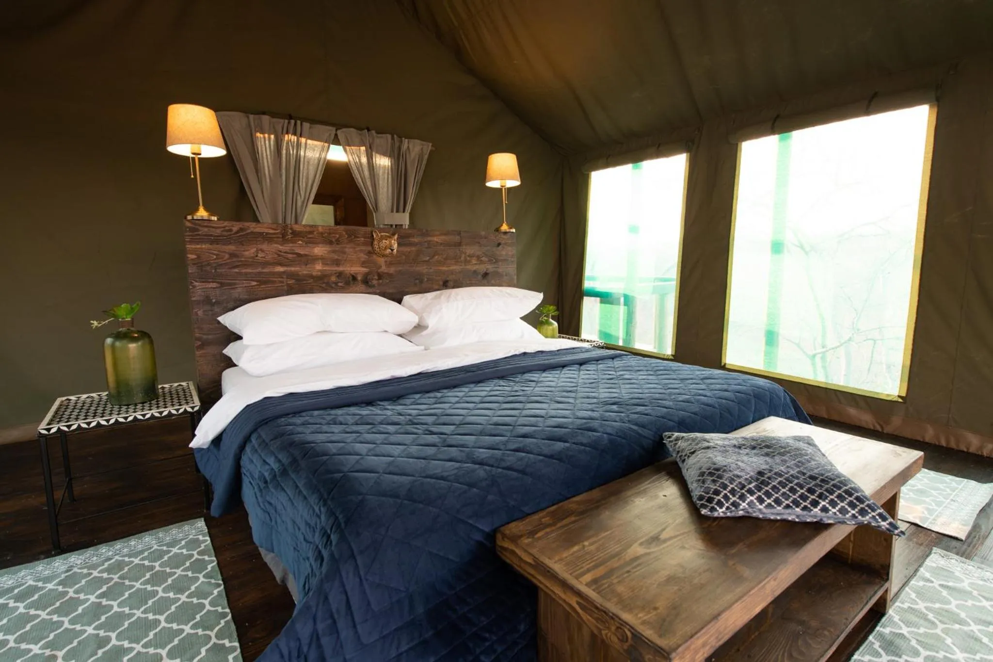 Photo of the whole room, Bed in Parsons Hilltop Safari Camp