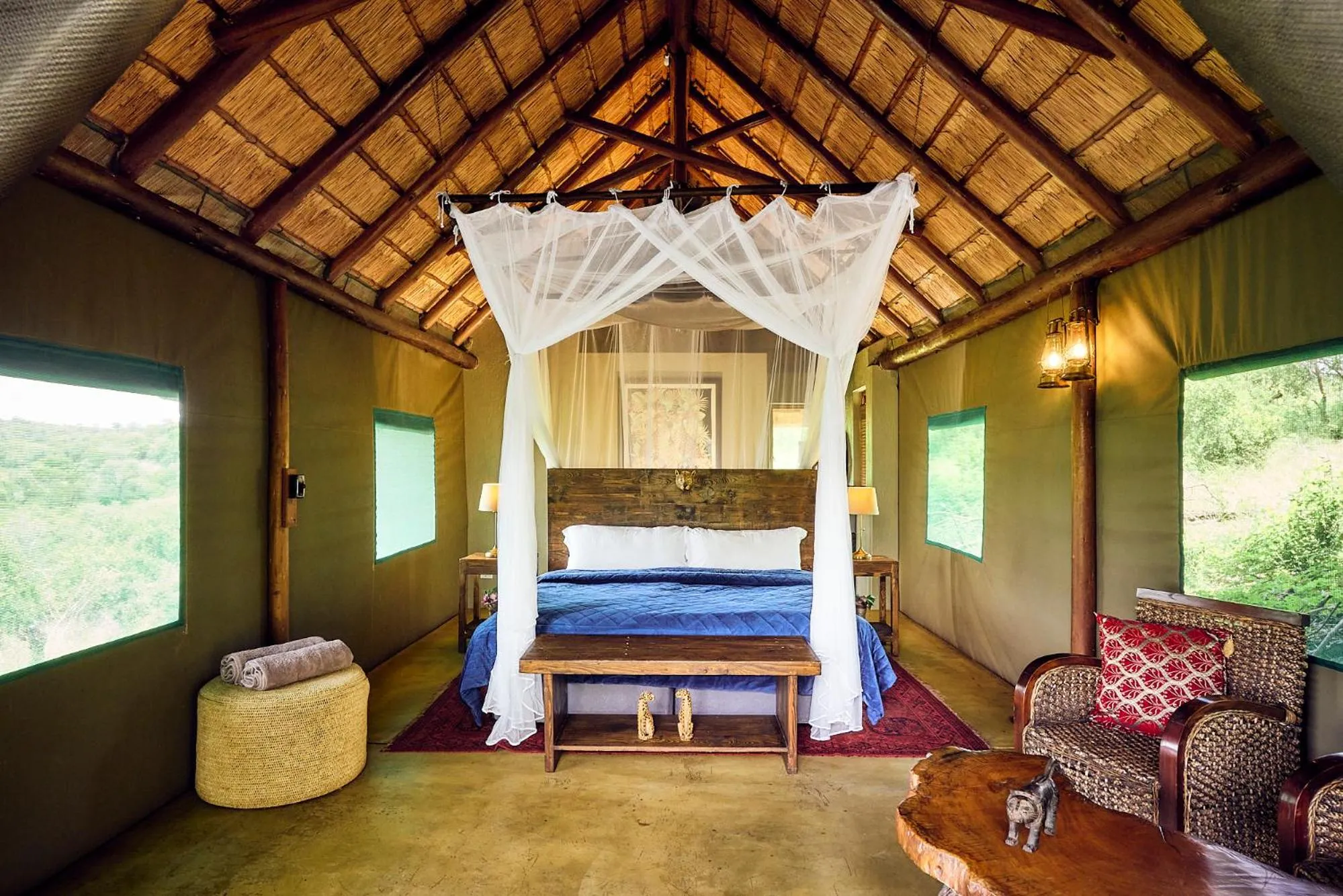 Bedroom, Bed in Parsons Hilltop Safari Camp