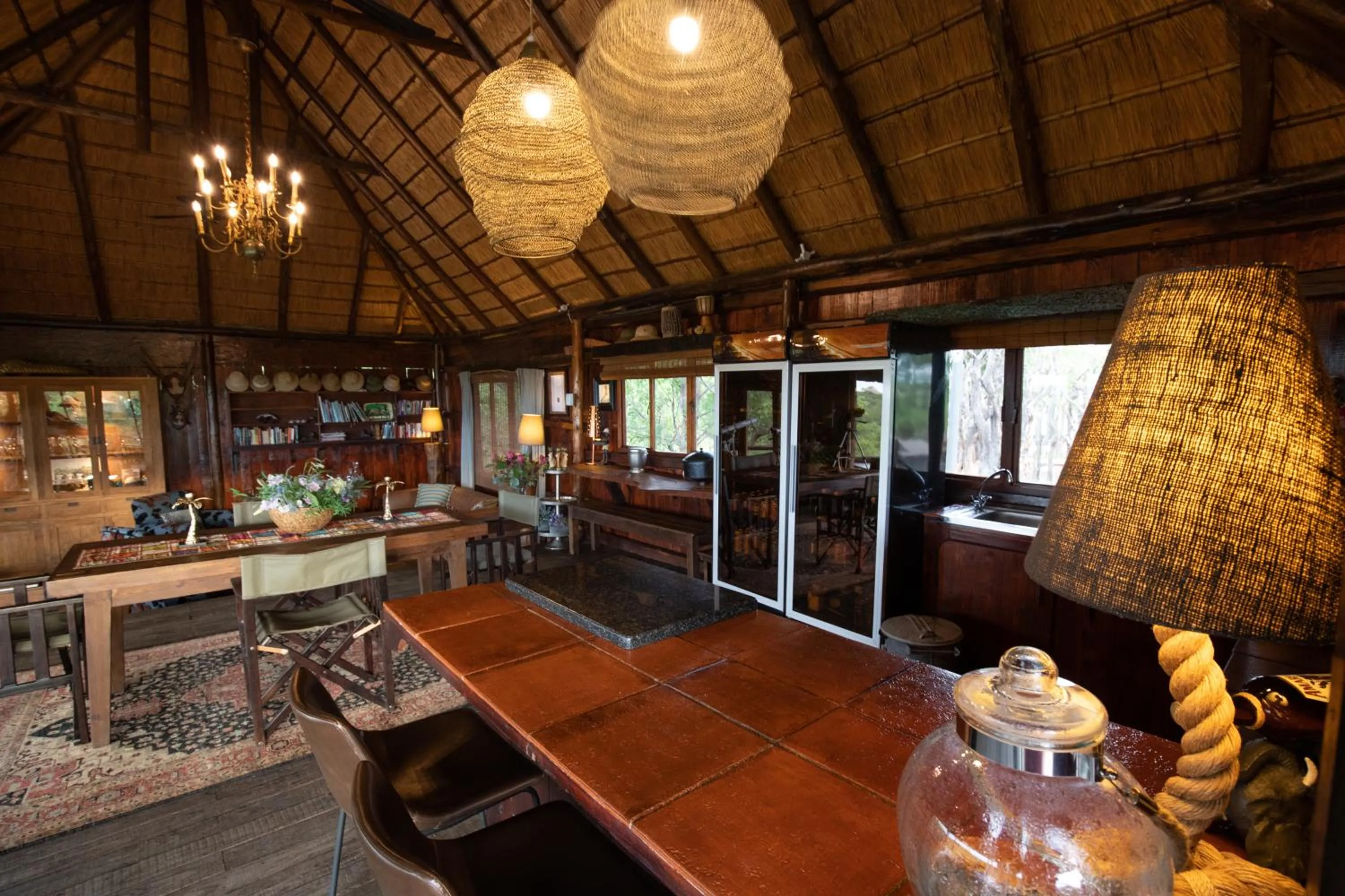 Lounge or bar in Parsons Hilltop Safari Camp