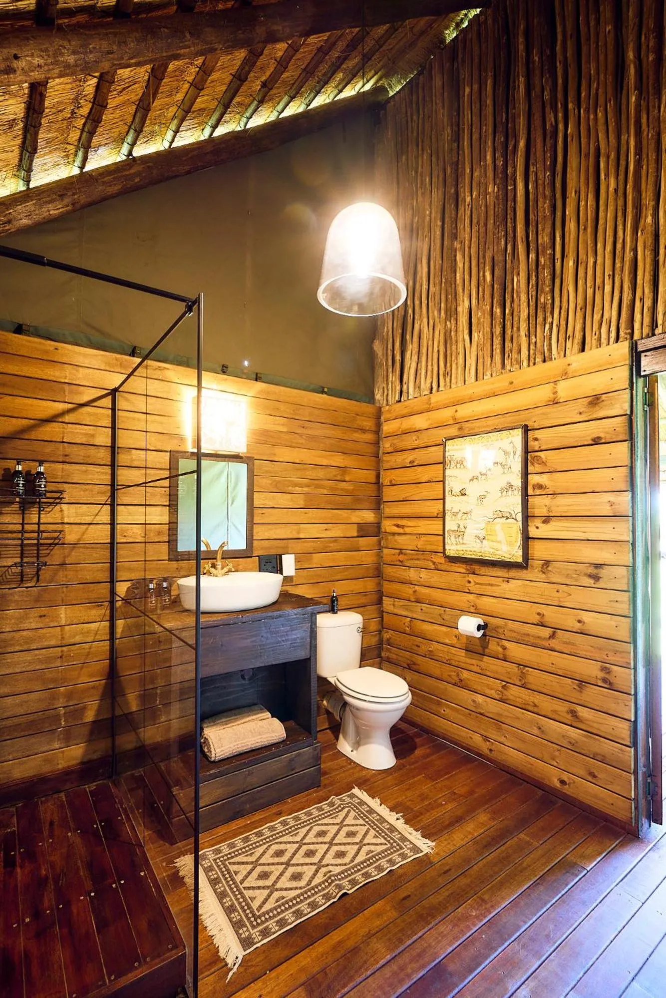 Bathroom in Parsons Hilltop Safari Camp