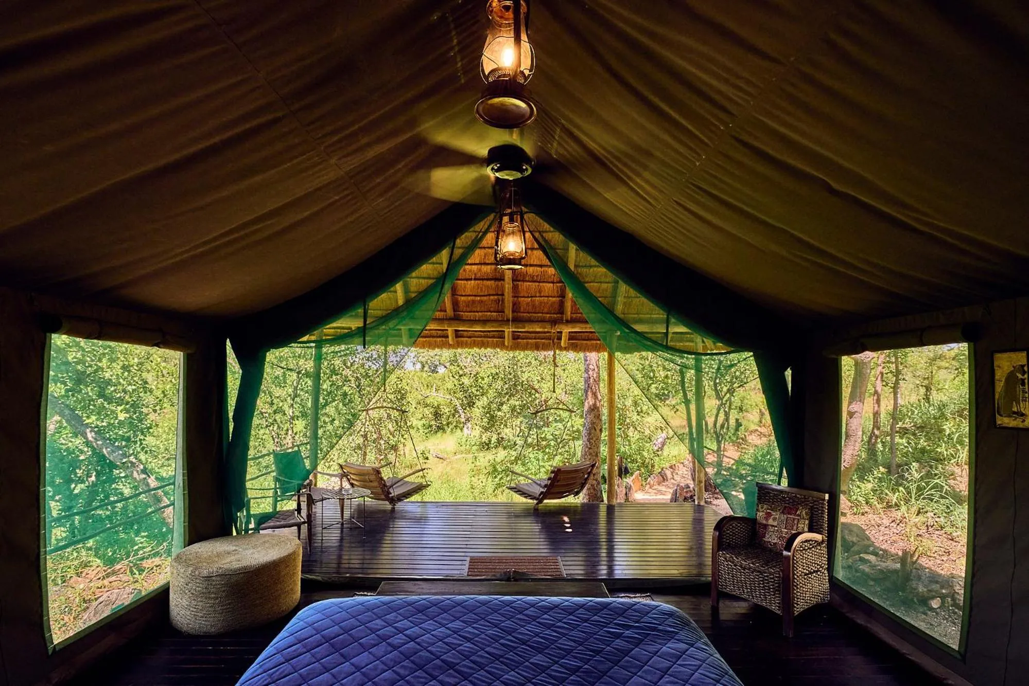 Bedroom in Parsons Hilltop Safari Camp