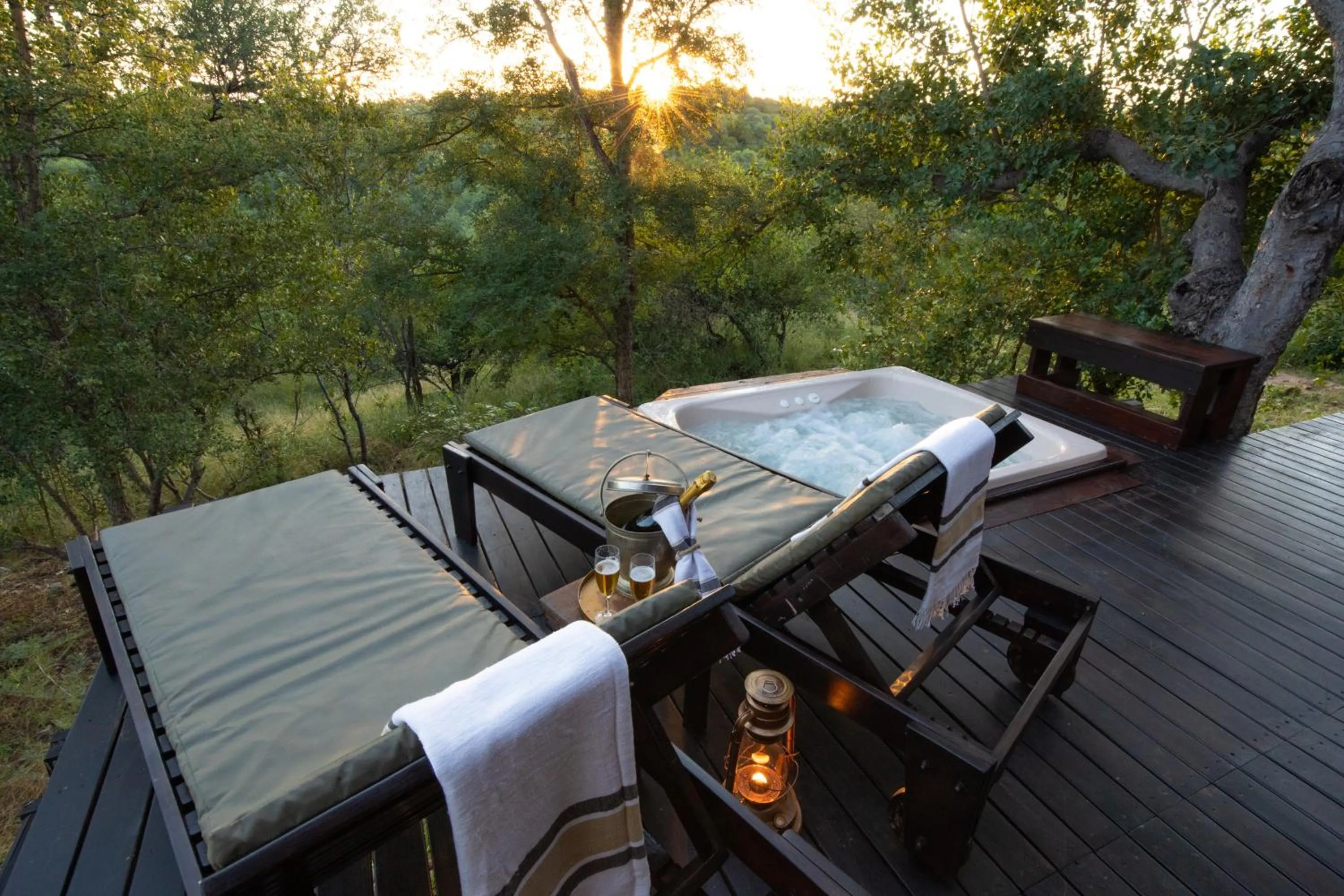 Balcony/Terrace in Parsons Hilltop Safari Camp