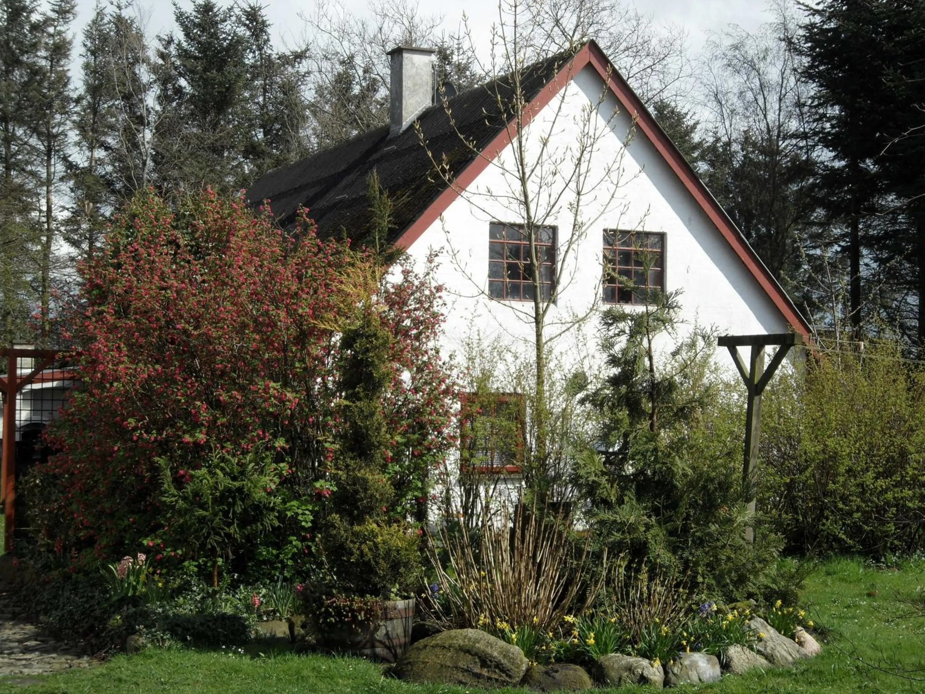 Facade/entrance in Lille Degnbøl Holiday House