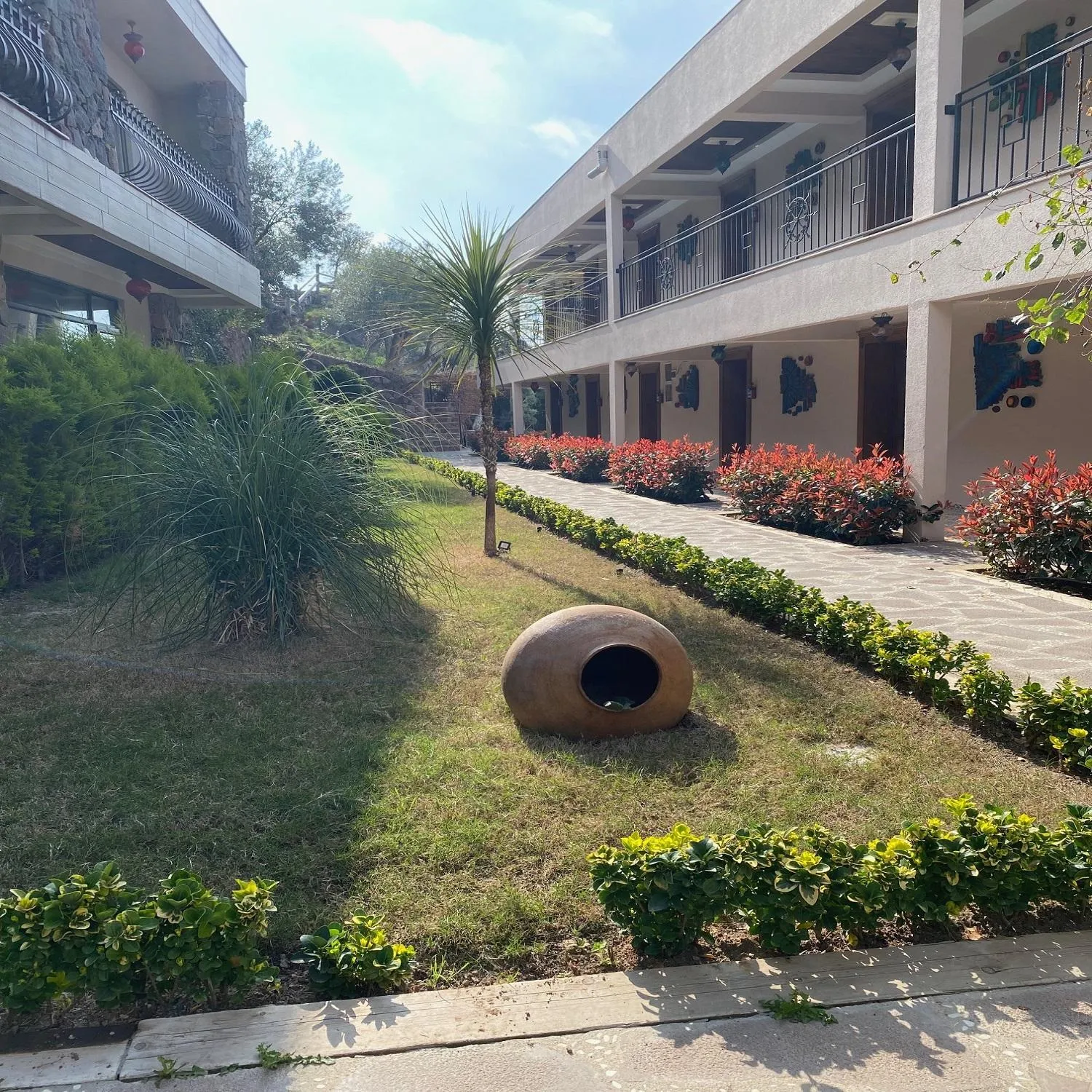 Property building in Assos Longevity Hotel