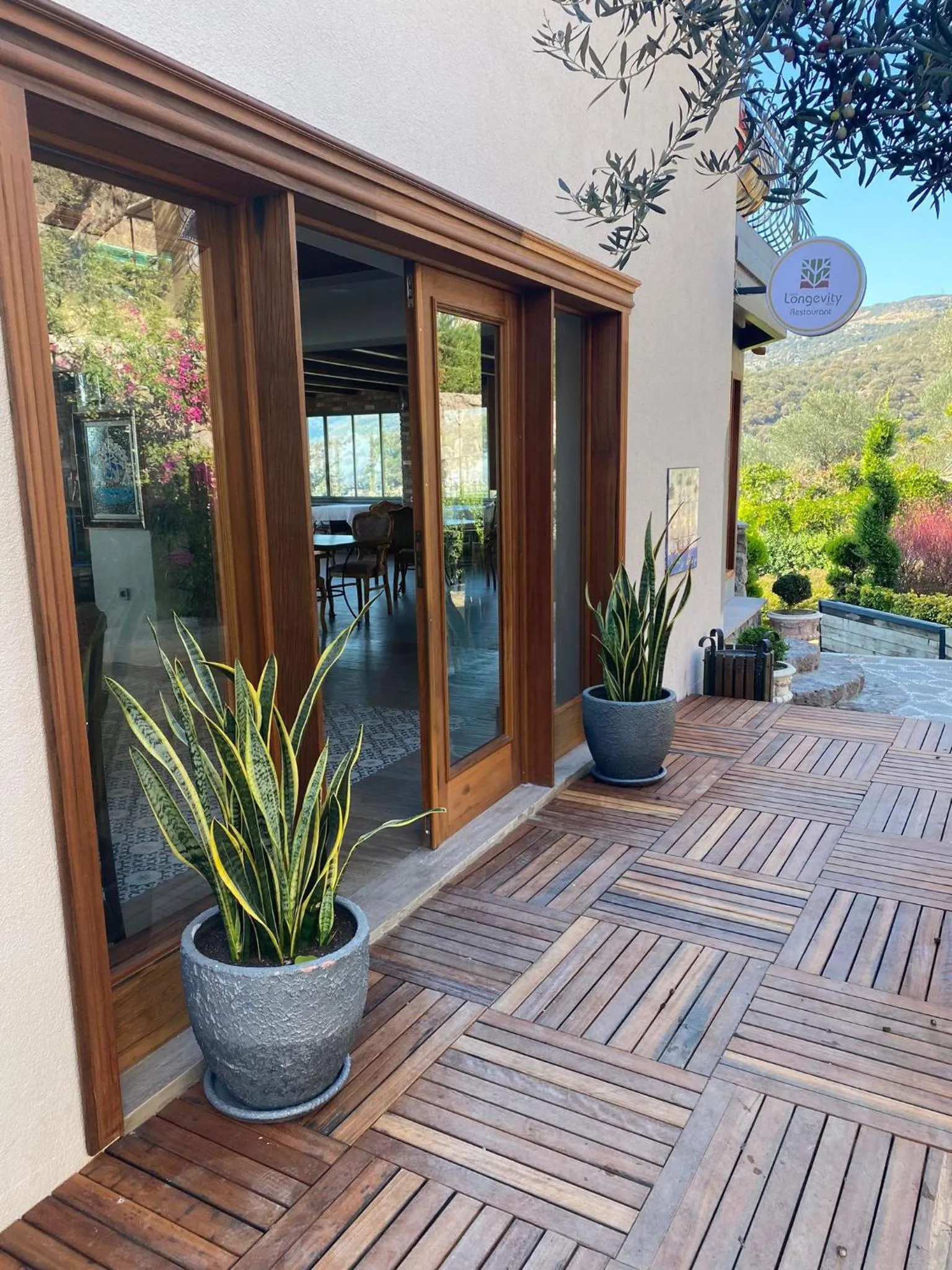 Restaurant/places to eat in Assos Longevity Hotel