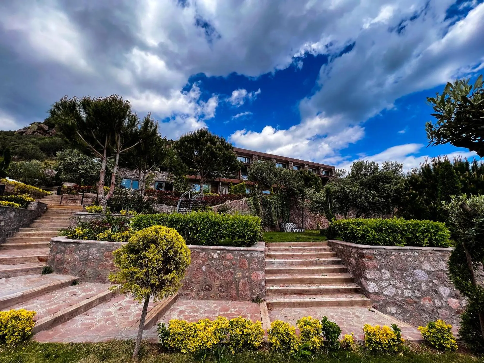 Natural landscape in Assos Longevity Hotel