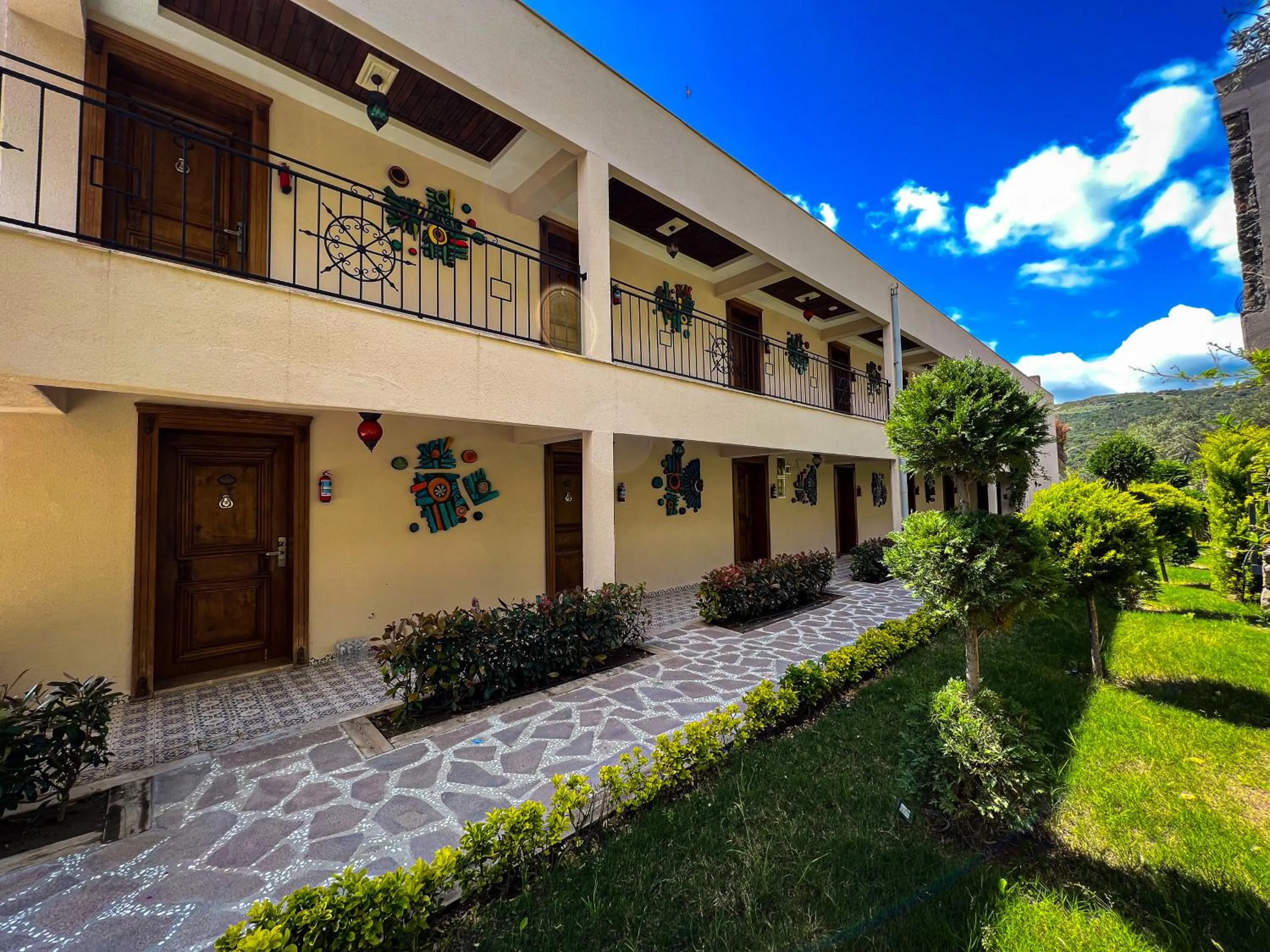 Property building in Assos Longevity Hotel