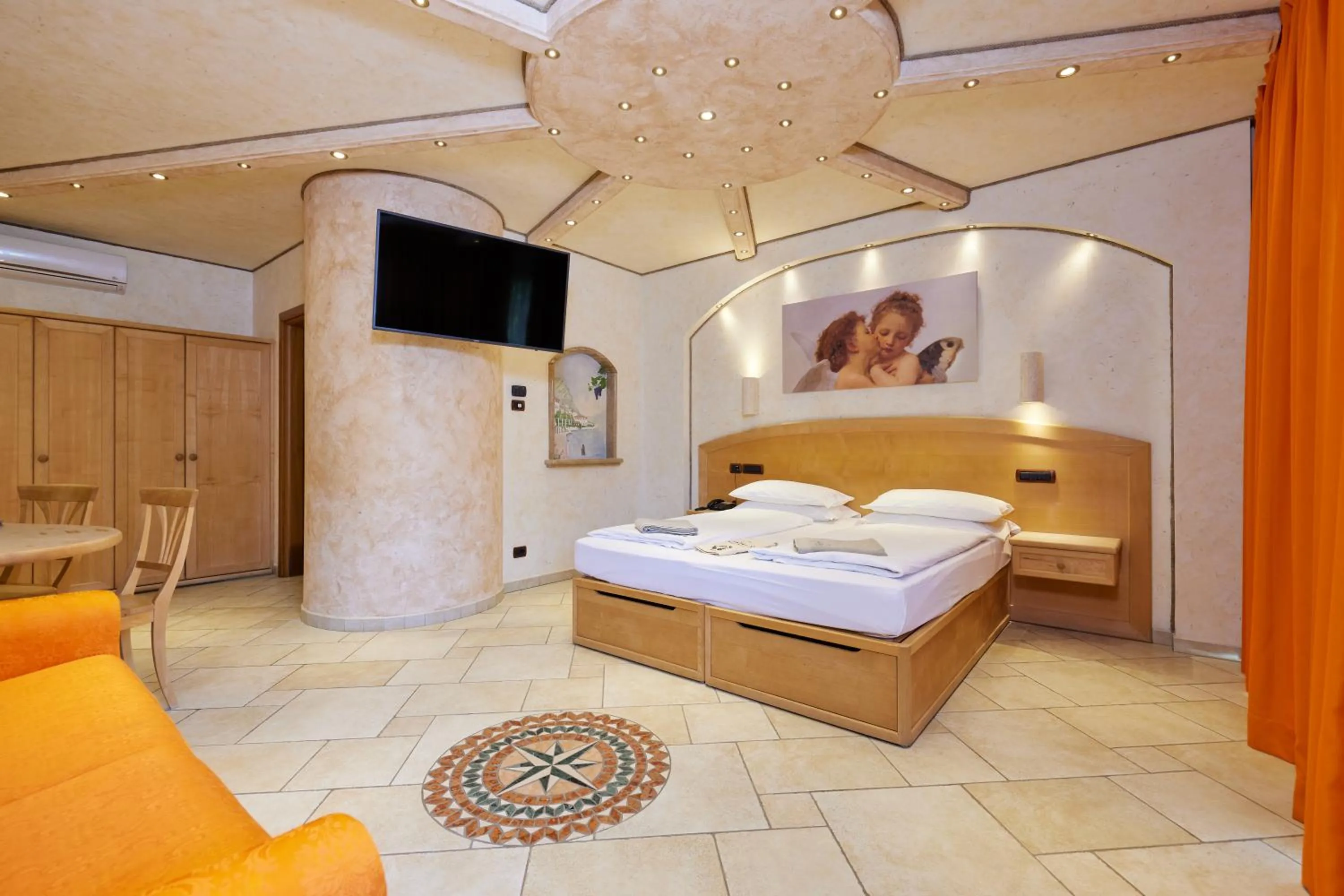 Bed in Hotel Al Rio Se