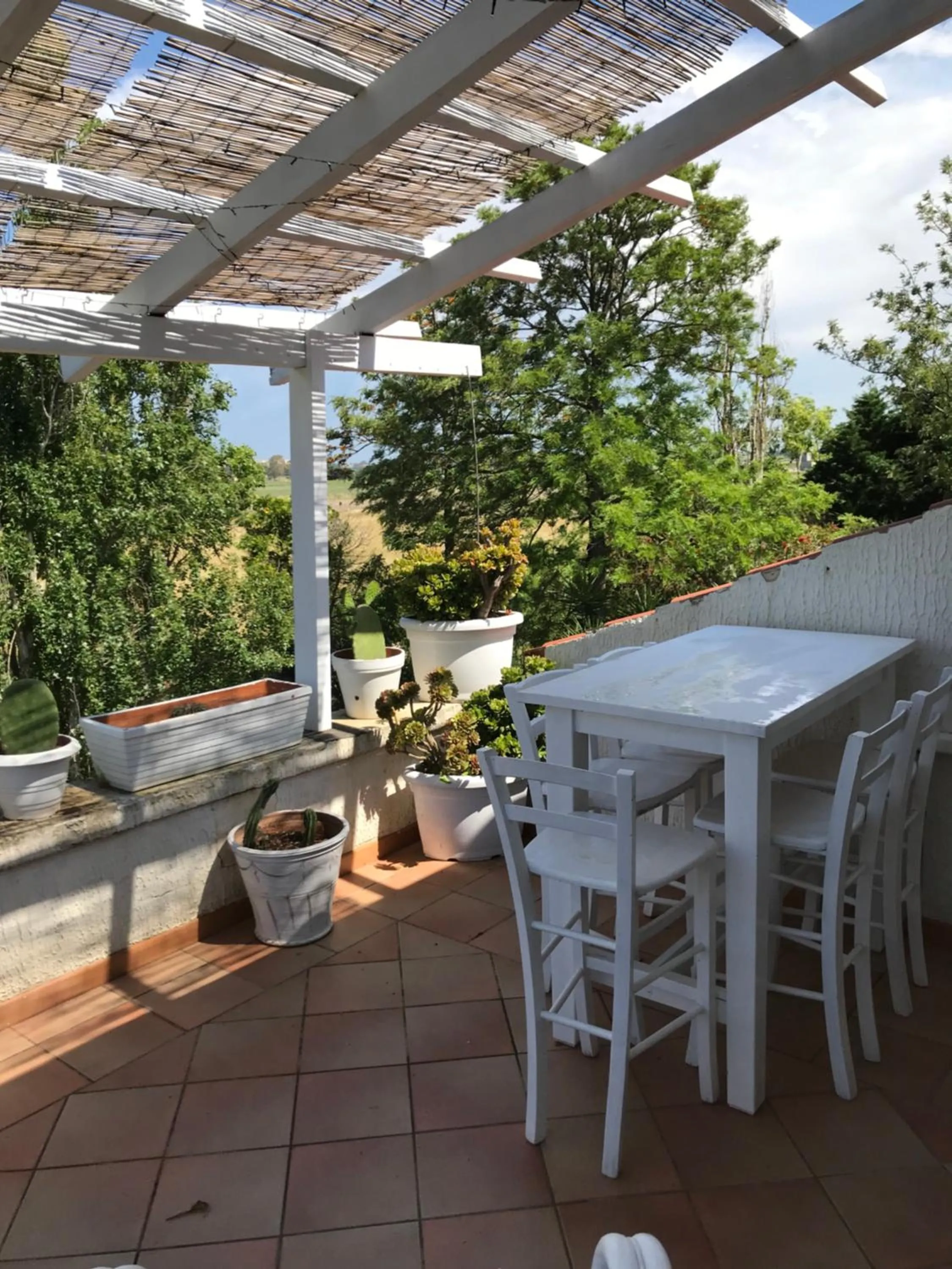 Patio in La casa di Sergio