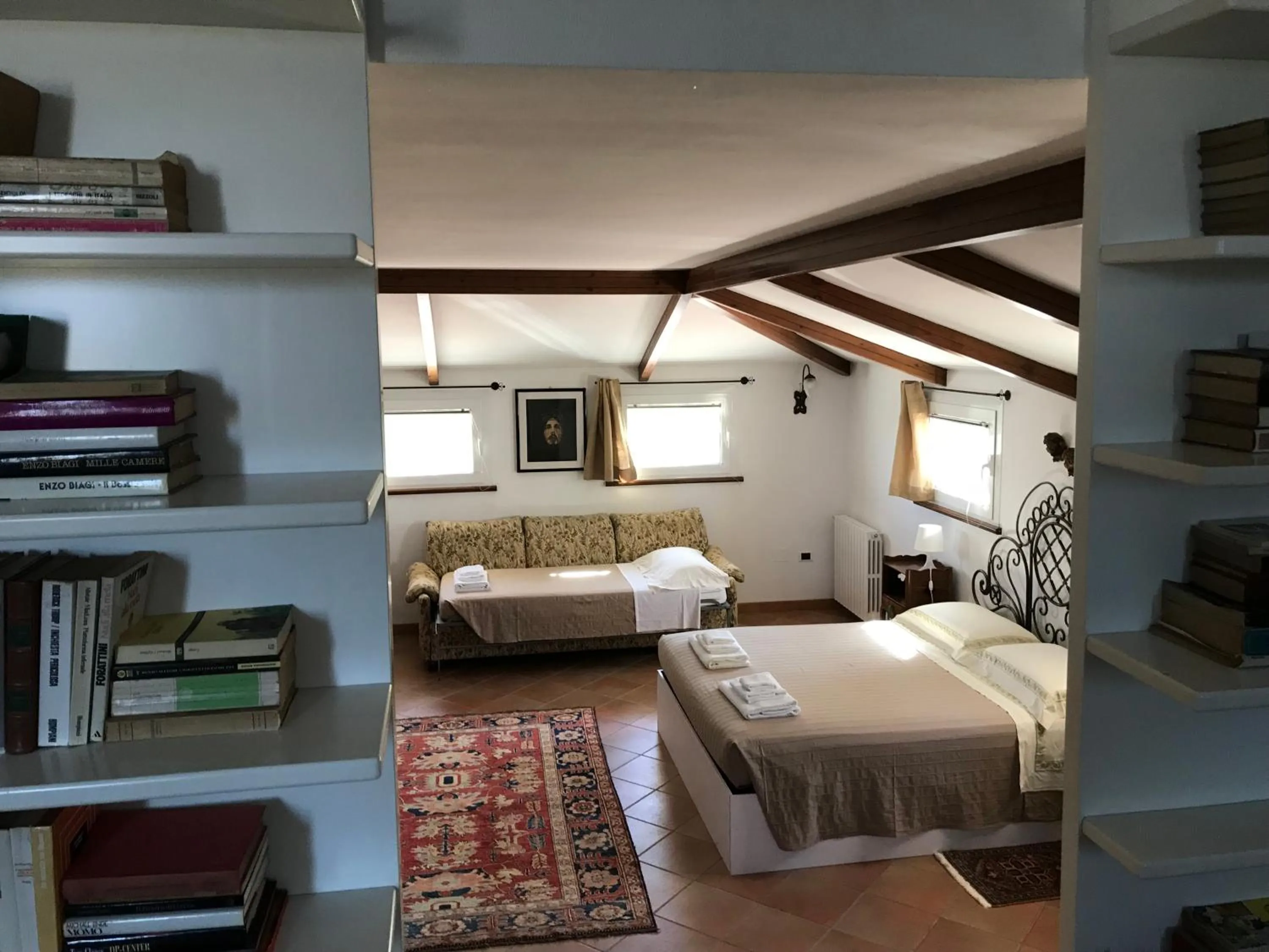 Bed in La casa di Sergio