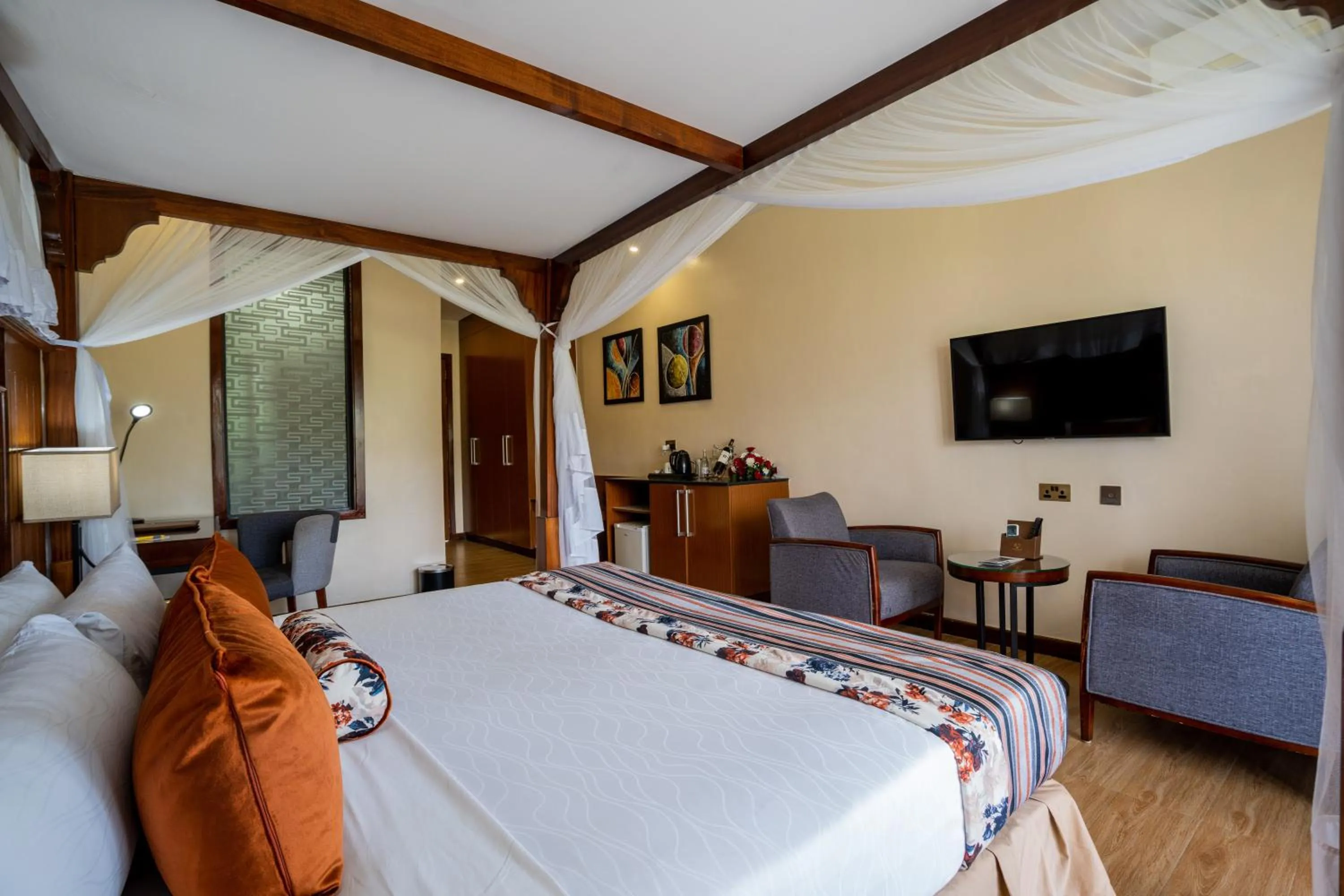 Bed in Ciala Resort Hotels In Kisumu