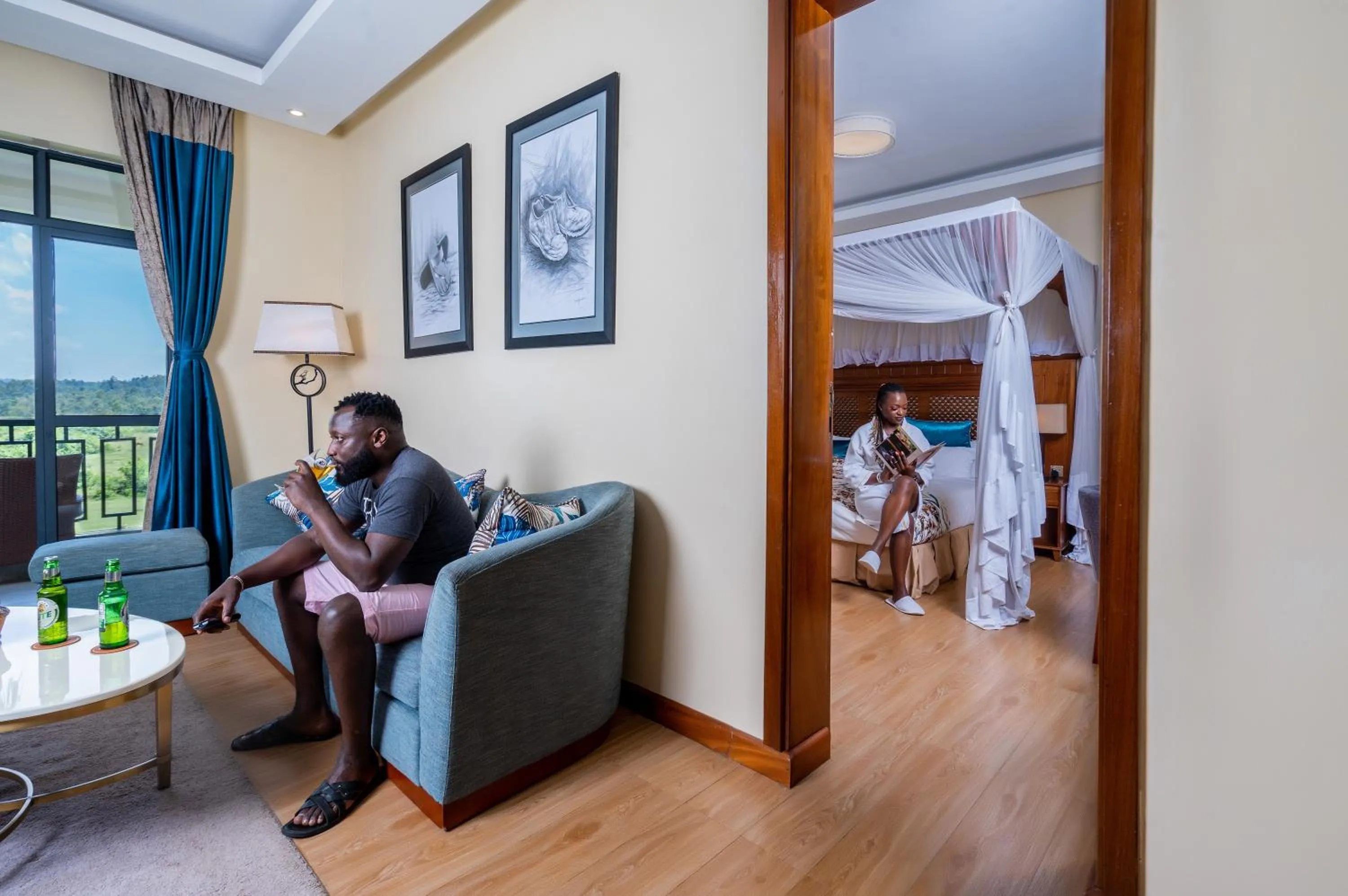 Living room in Ciala Resort Hotels In Kisumu