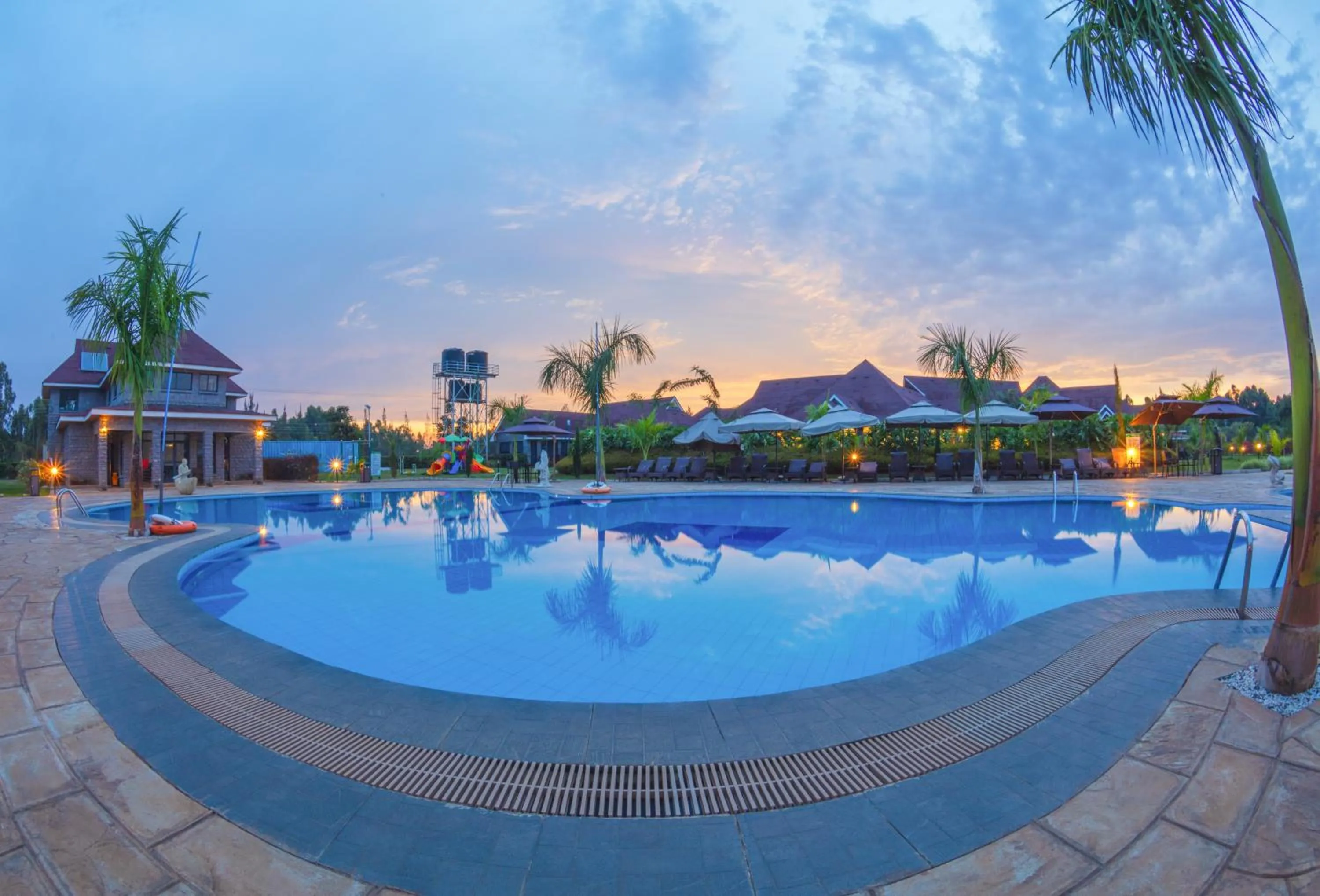 Swimming pool in Ciala Resort Hotels In Kisumu