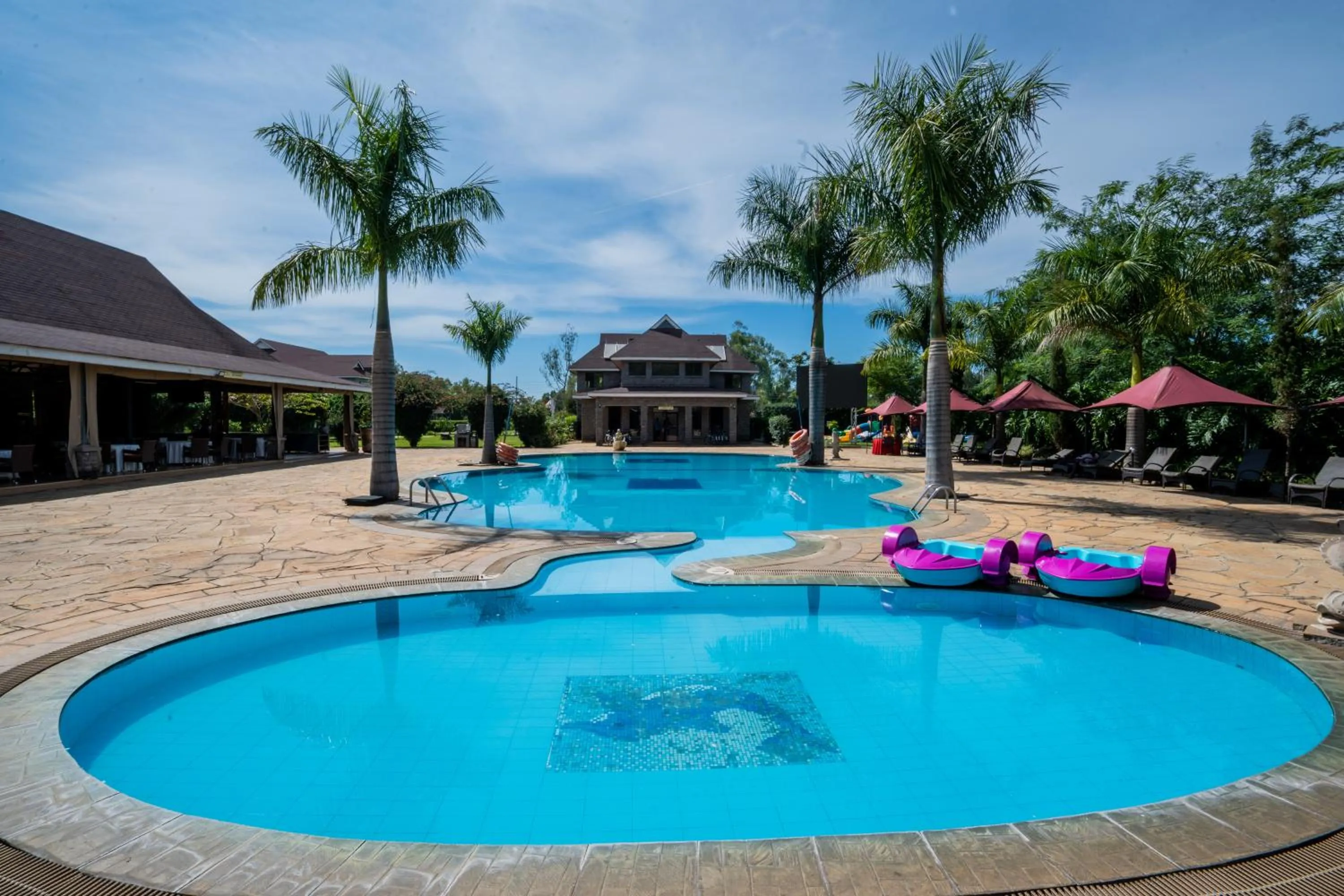 Swimming pool in Ciala Resort Hotels In Kisumu