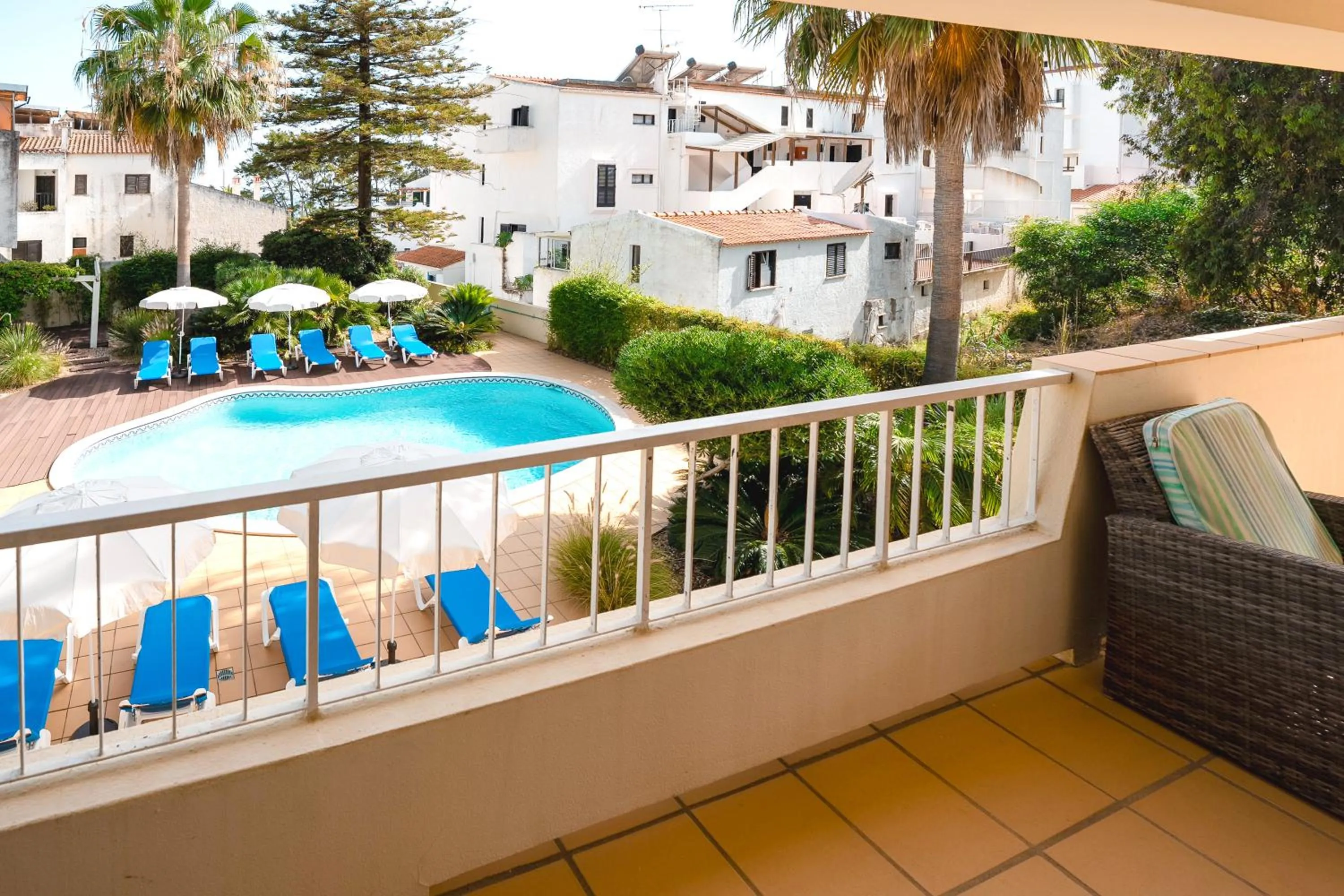 Balcony/Terrace in Muthu Clube Praia da Oura