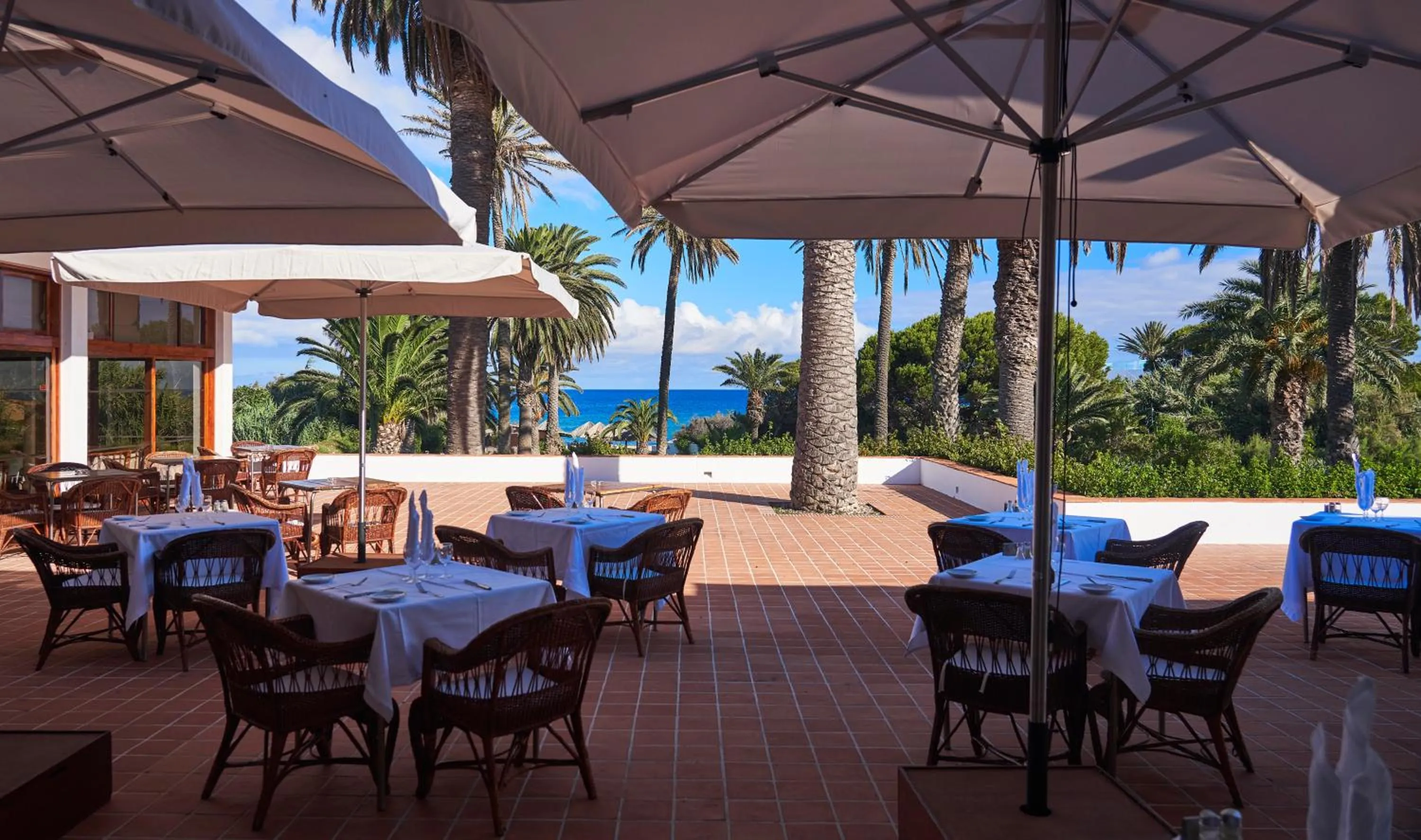 Balcony/Terrace in Hotel Porto Santo & Spa
