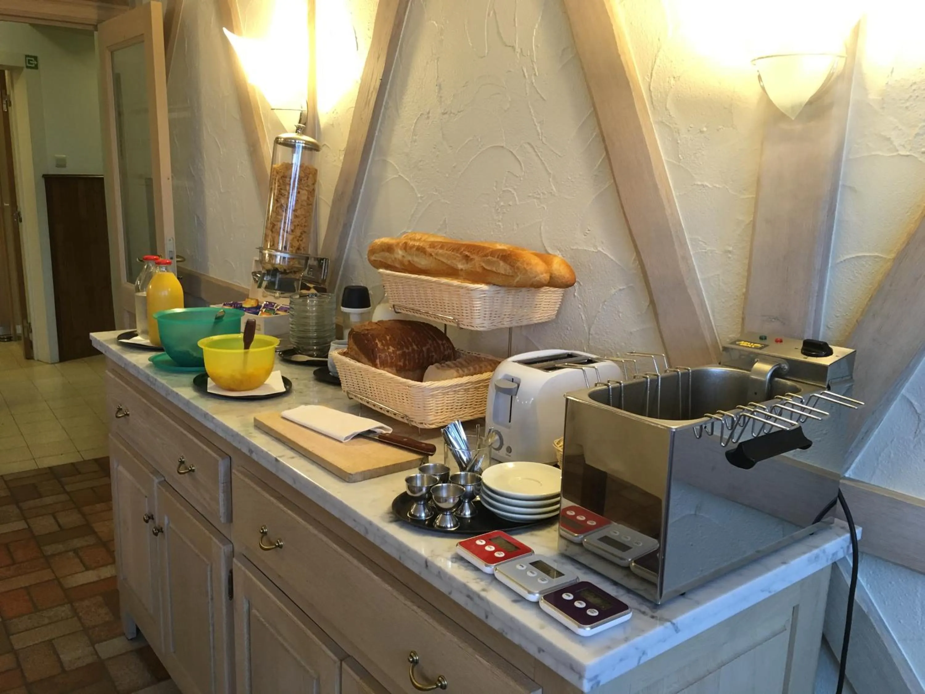 Breakfast in Auberge Saint-Martin