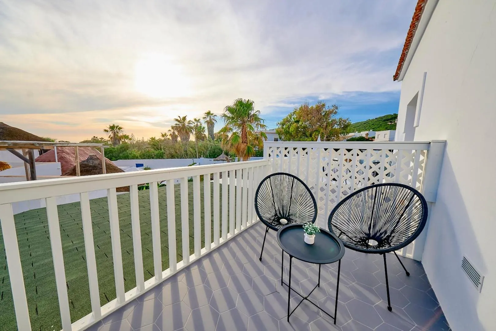 Balcony/Terrace in Labreña Hotel