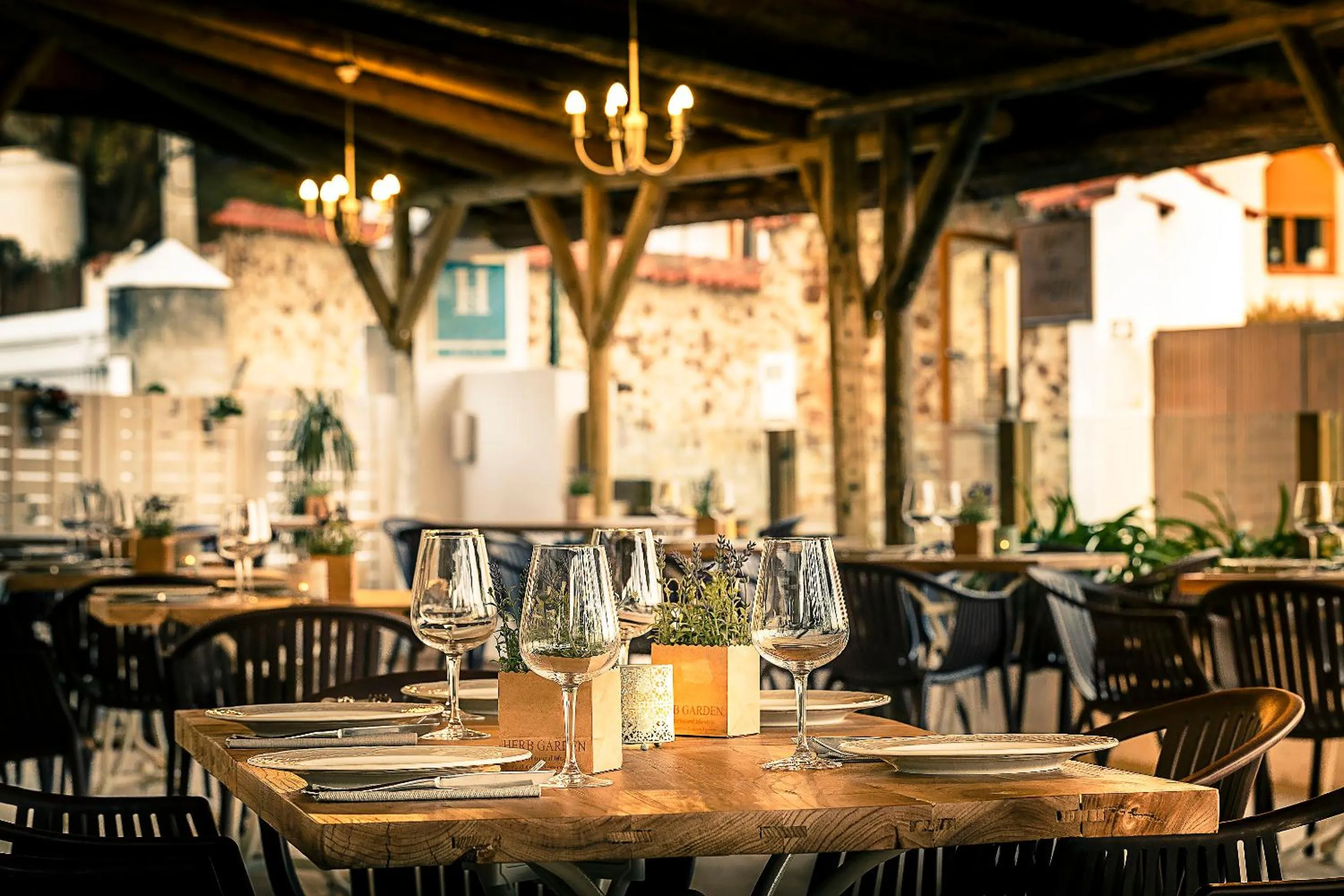 Balcony/Terrace in Labreña Hotel