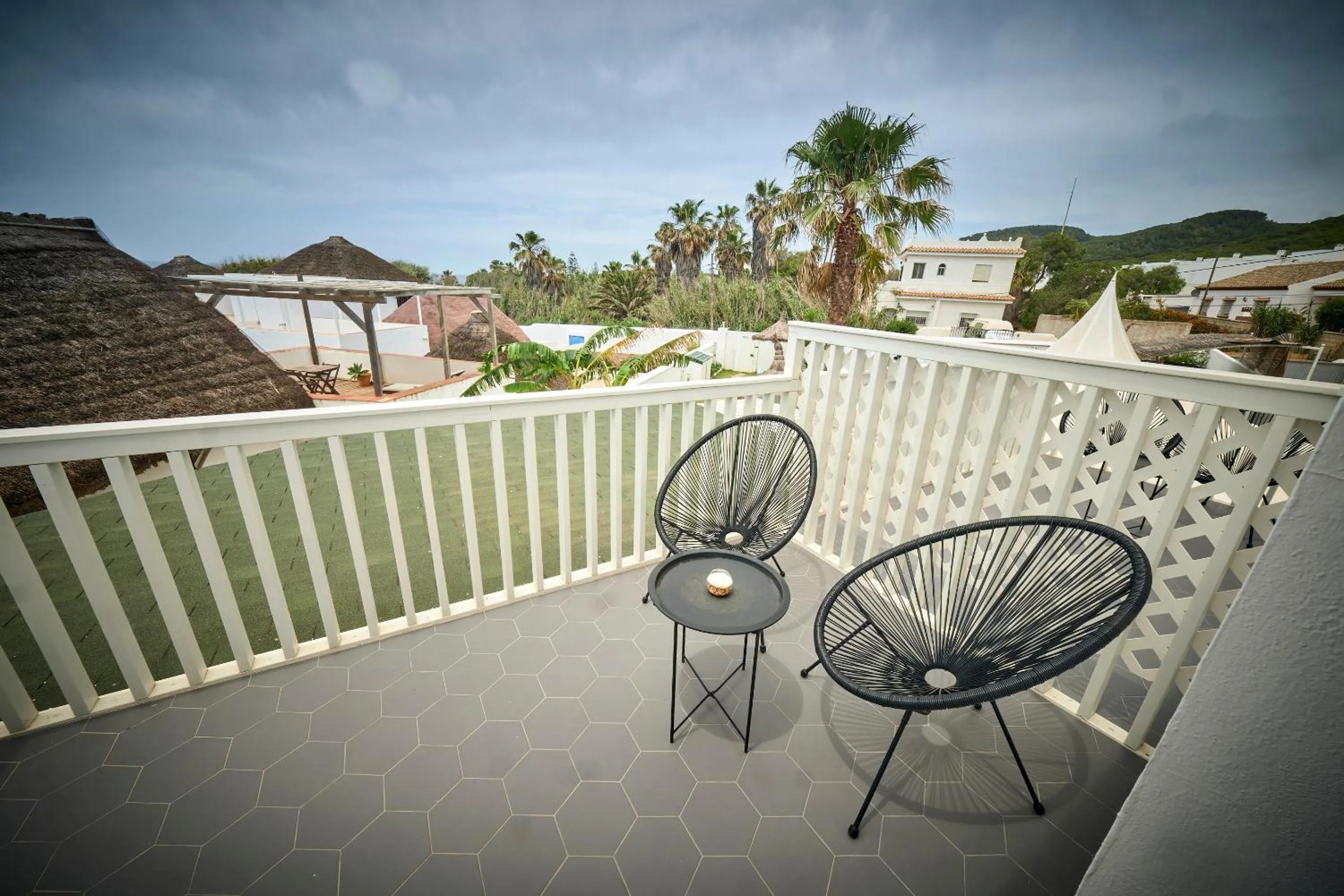 Balcony/Terrace in Labreña Hotel